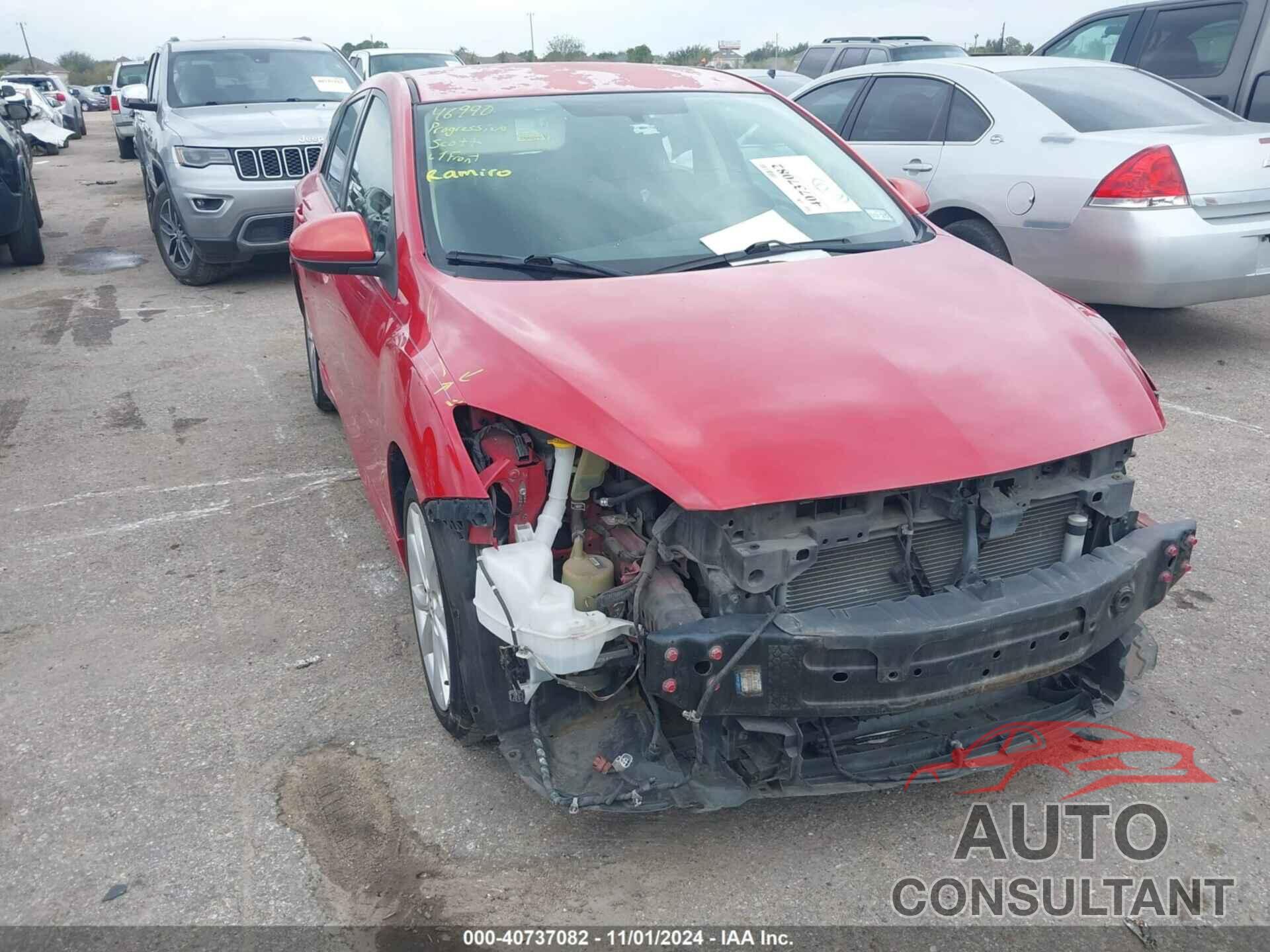 MAZDA MAZDA3 2011 - JM1BL1K50B1426086