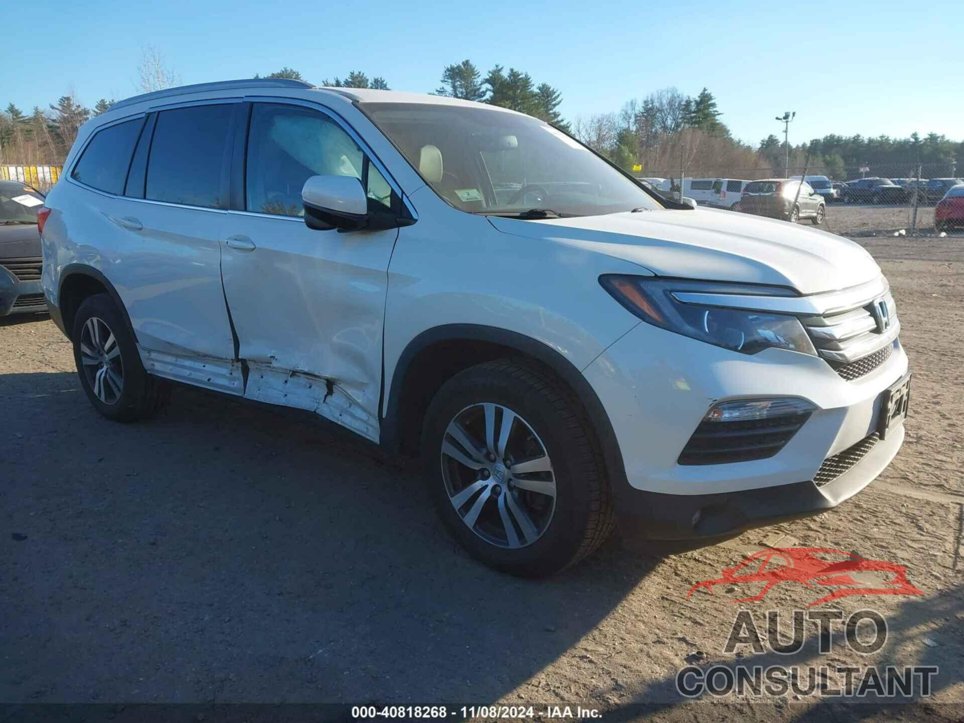 HONDA PILOT 2018 - 5FNYF6H51JB059162