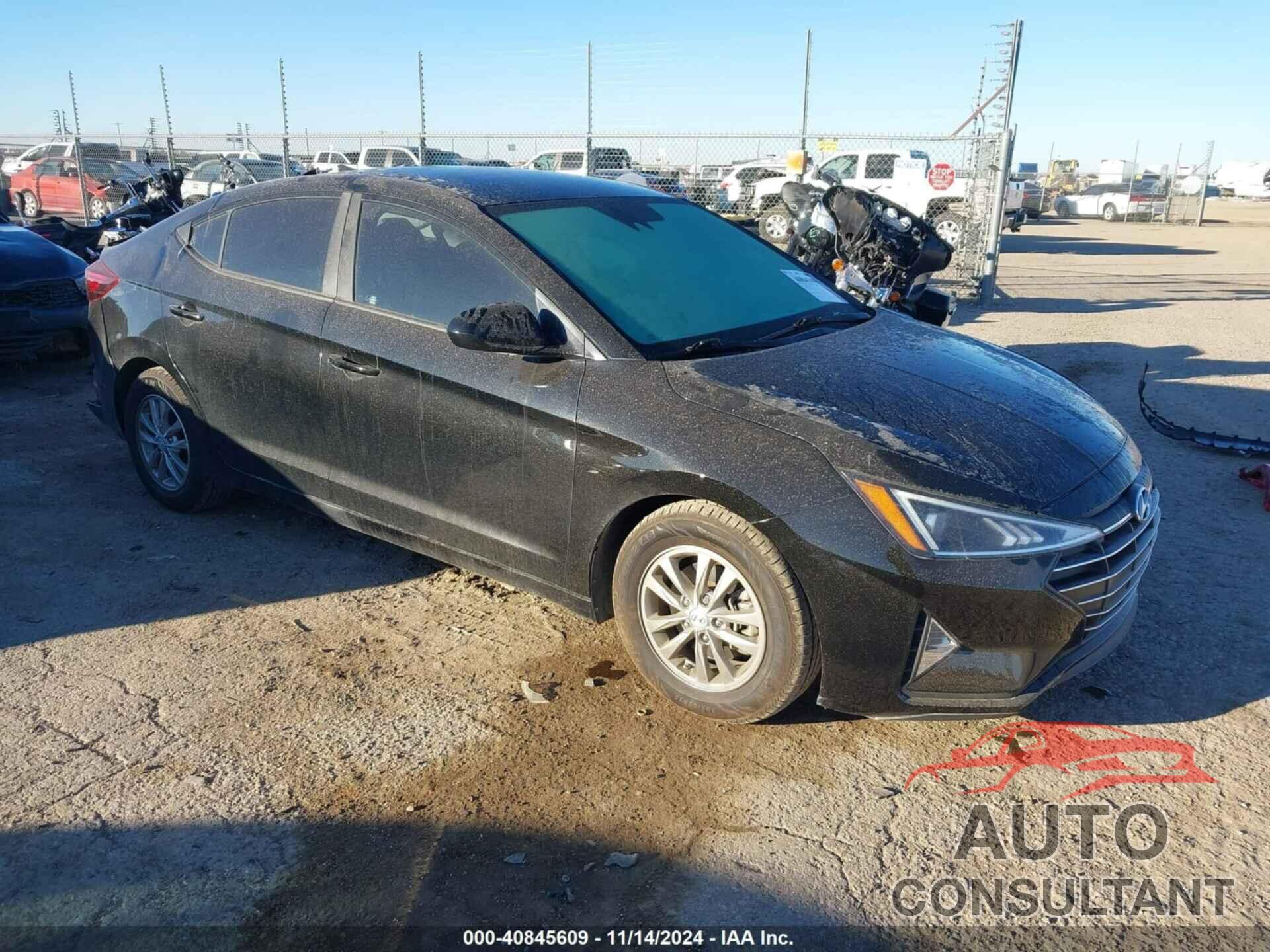 HYUNDAI ELANTRA 2020 - 5NPD94LA0LH531029