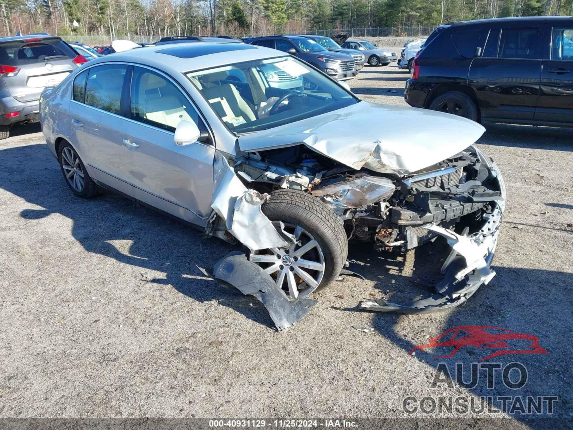 VOLKSWAGEN PASSAT 2010 - WVWJM7AN7AE091624