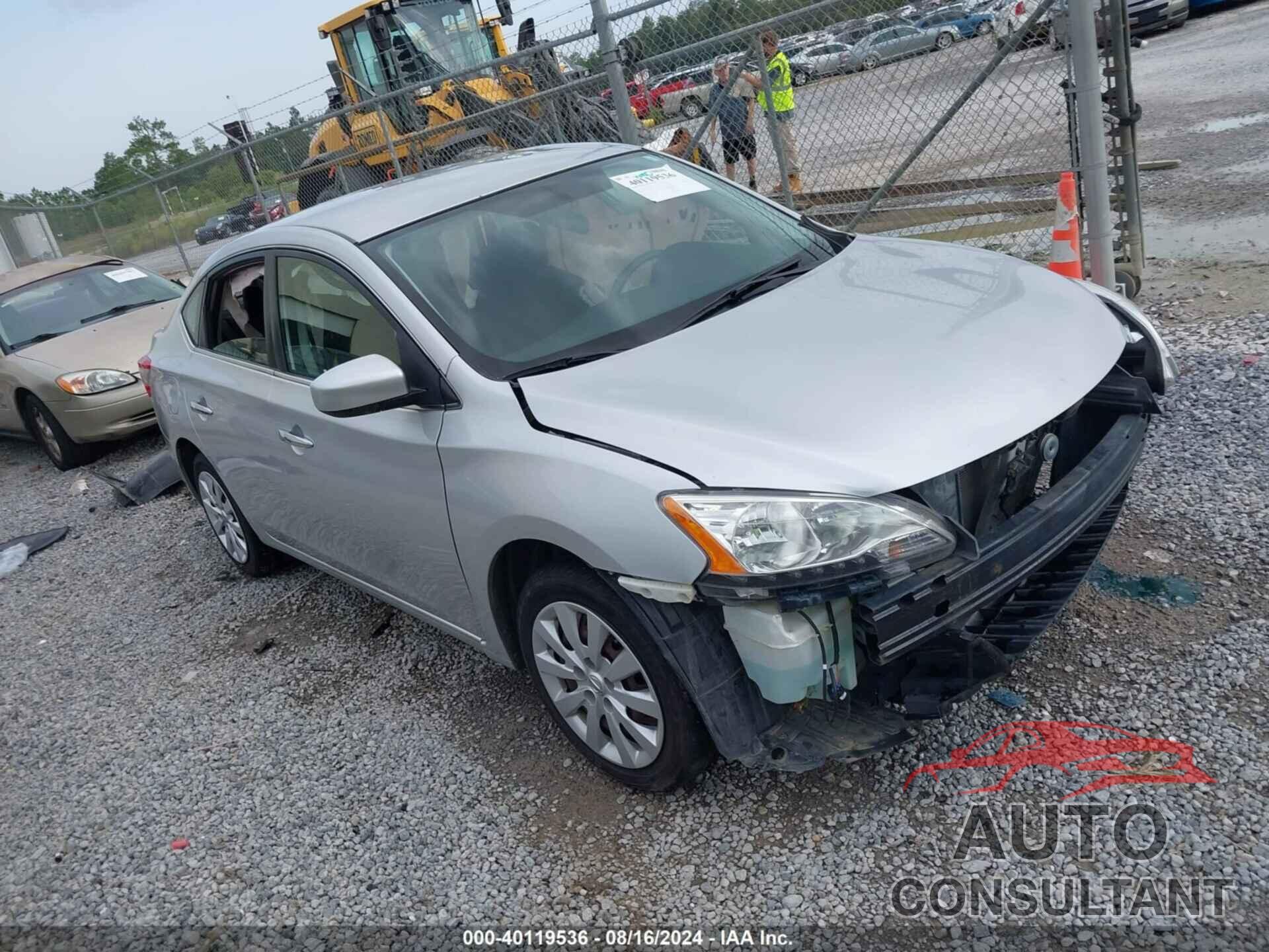 NISSAN SENTRA 2015 - 3N1AB7AP4FY374597