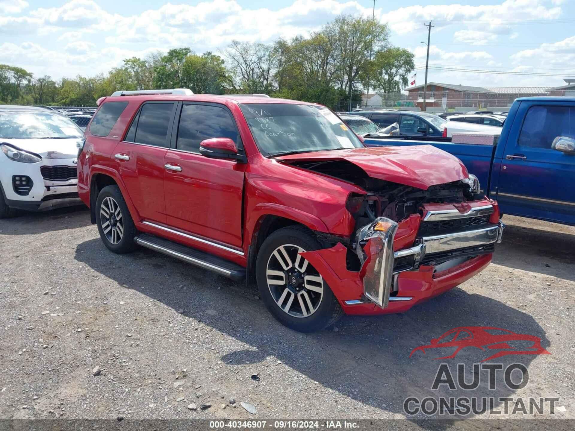 TOYOTA 4RUNNER 2019 - JTEZU5JR1K5209416