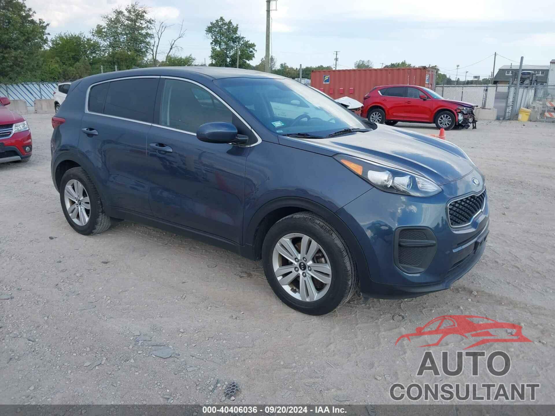 KIA SPORTAGE 2017 - KNDPM3AC2H7120009