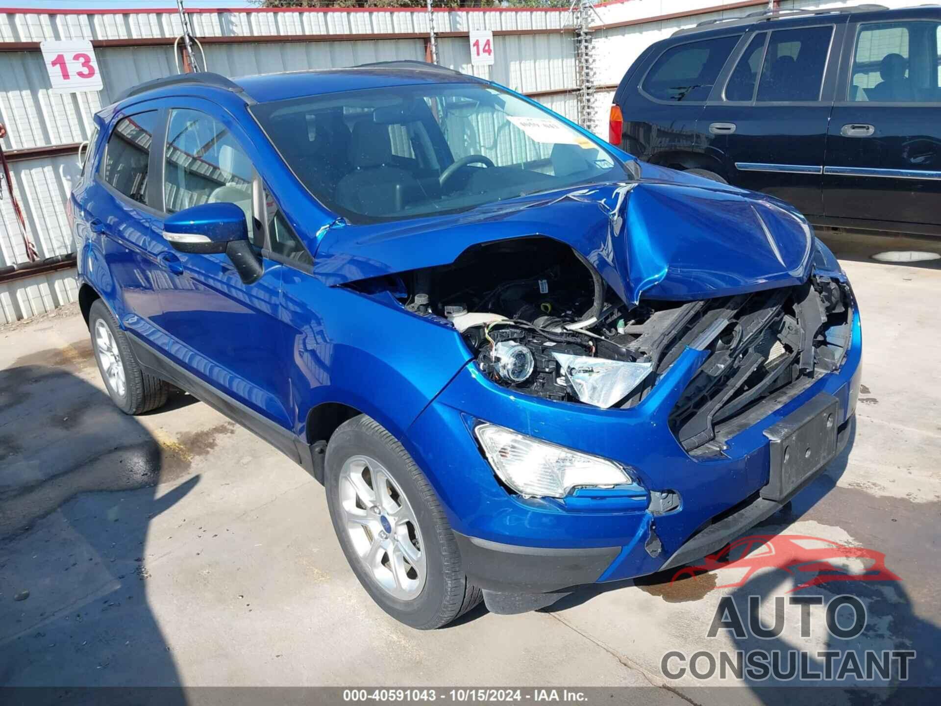 FORD ECOSPORT 2021 - MAJ3S2GE6MC411000