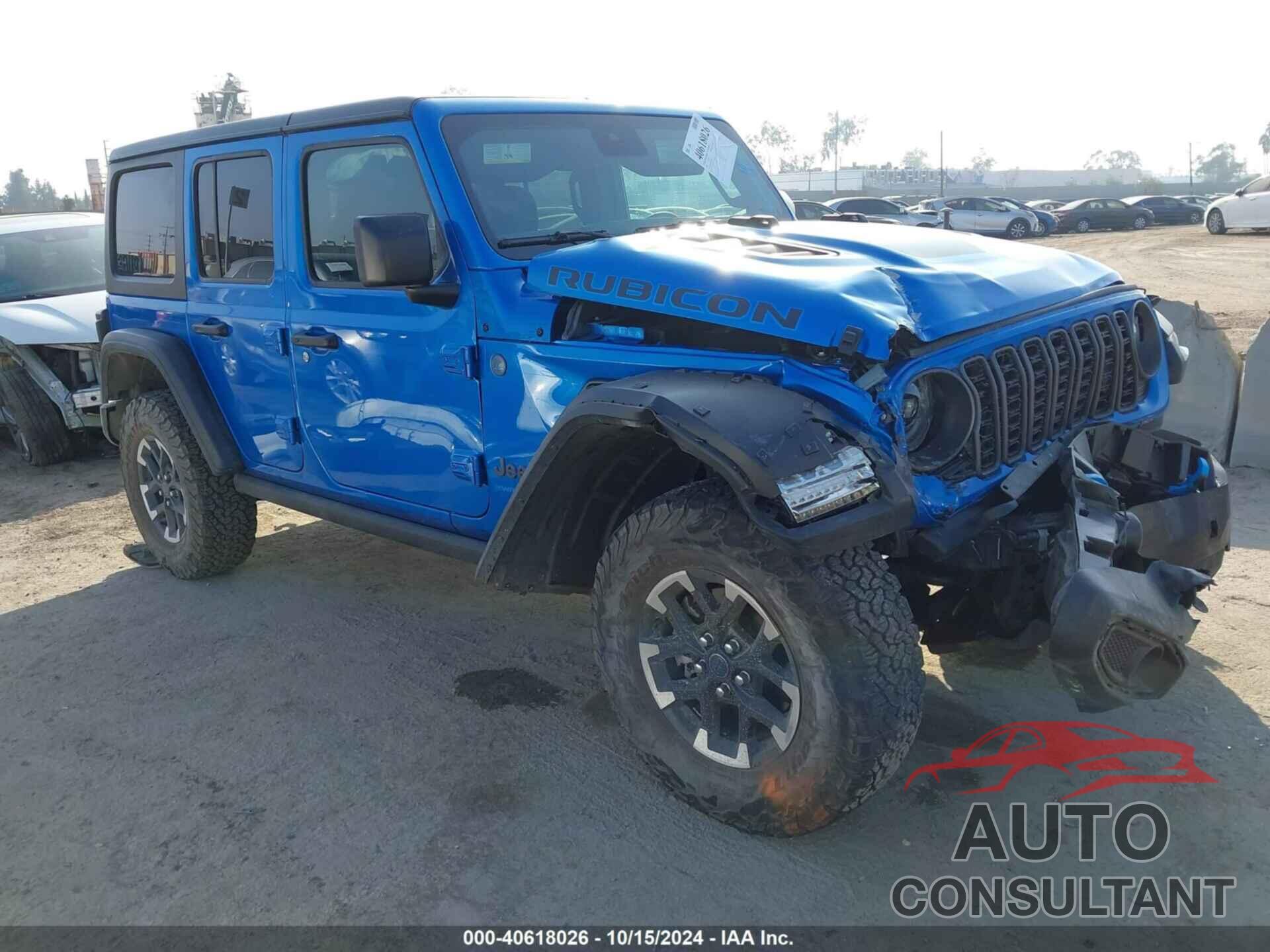 JEEP WRANGLER 4XE 2024 - 1C4RJXR60RW144744