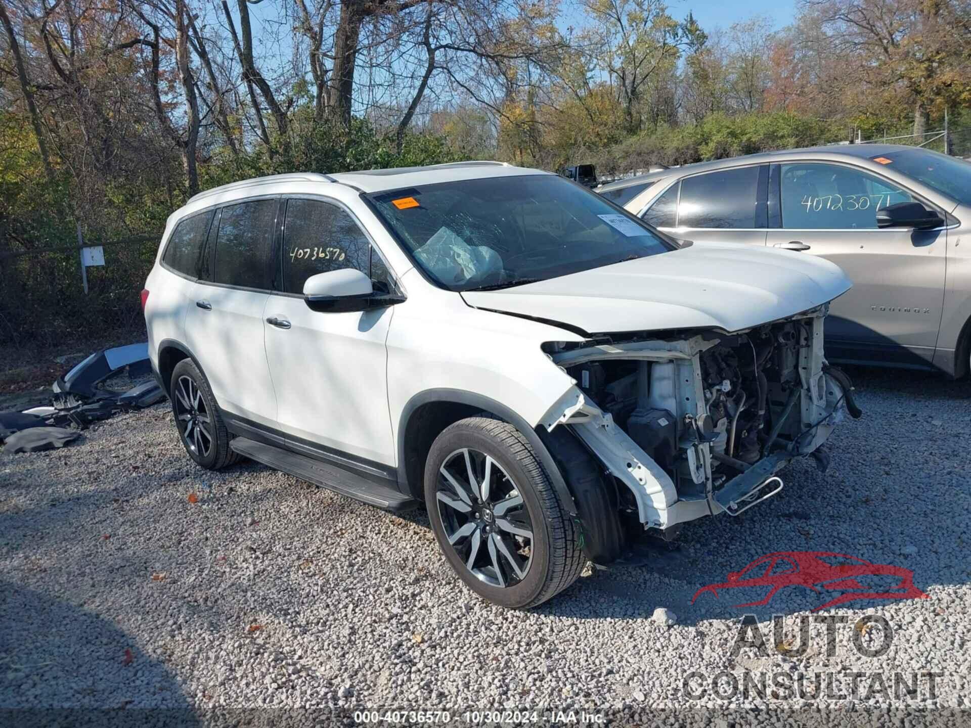 HONDA PILOT 2019 - 5FNYF6H01KB068661