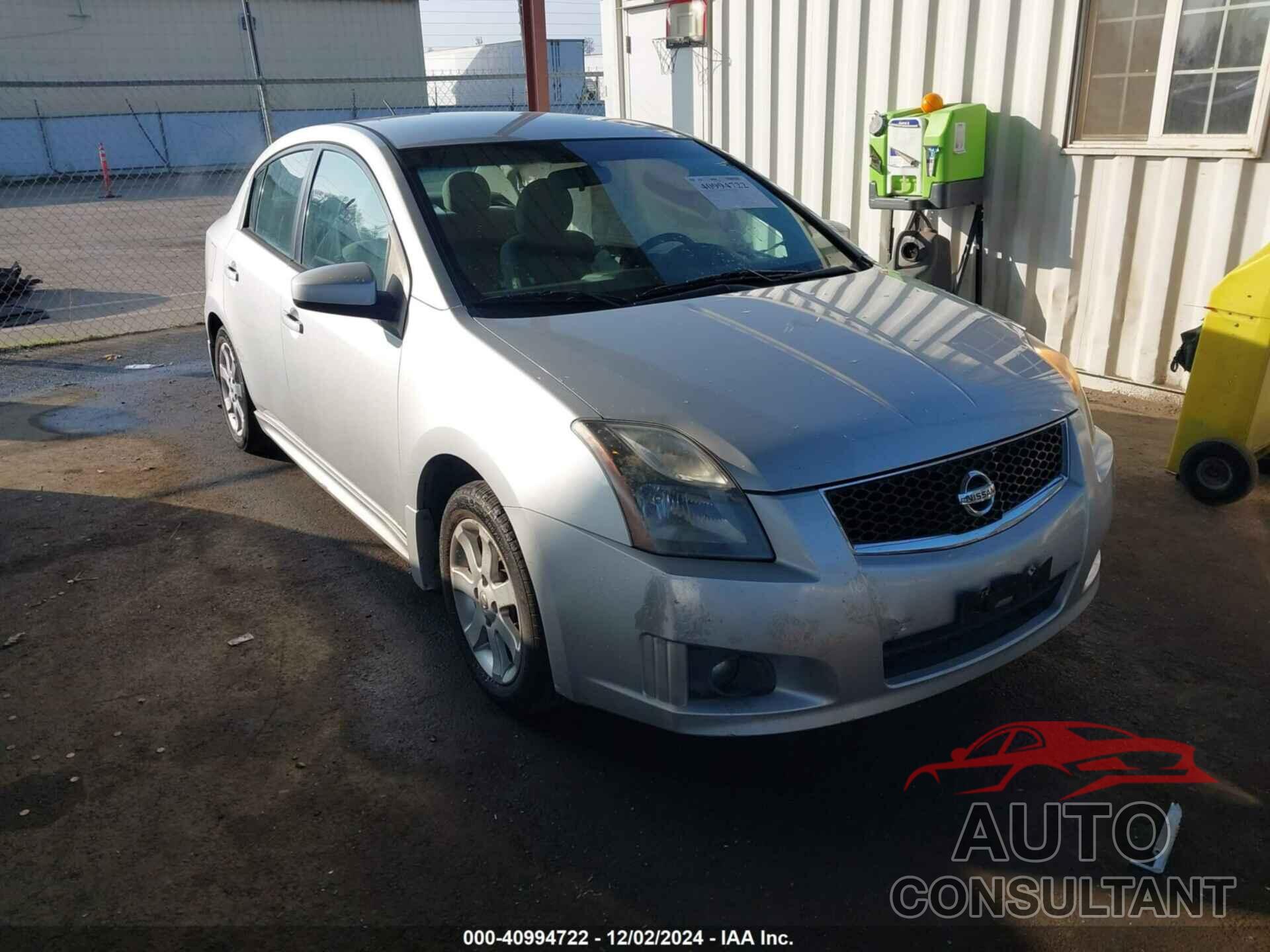 NISSAN SENTRA 2012 - 3N1AB6AP5CL698967