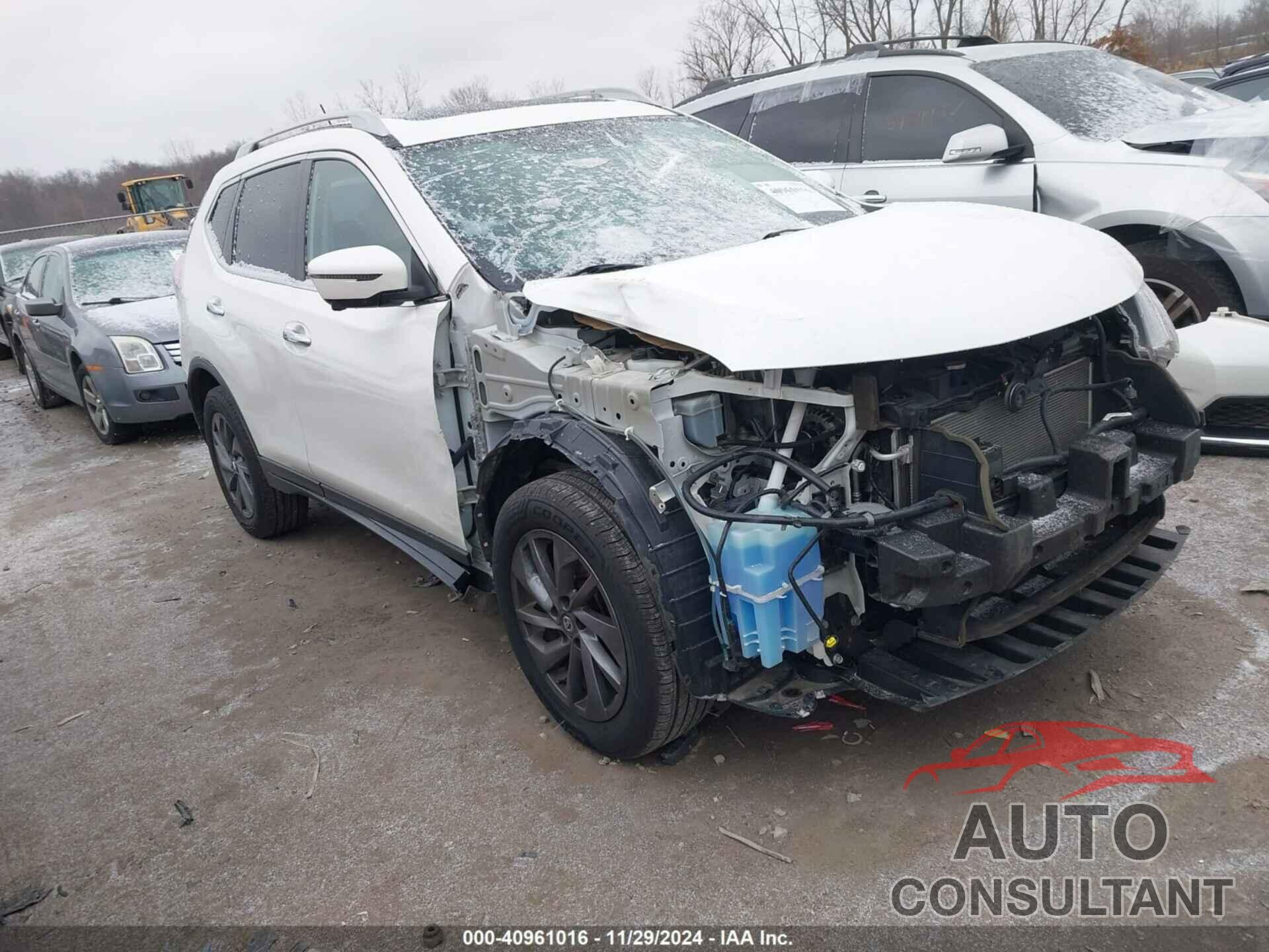 NISSAN ROGUE 2016 - 5N1AT2MV5GC837909