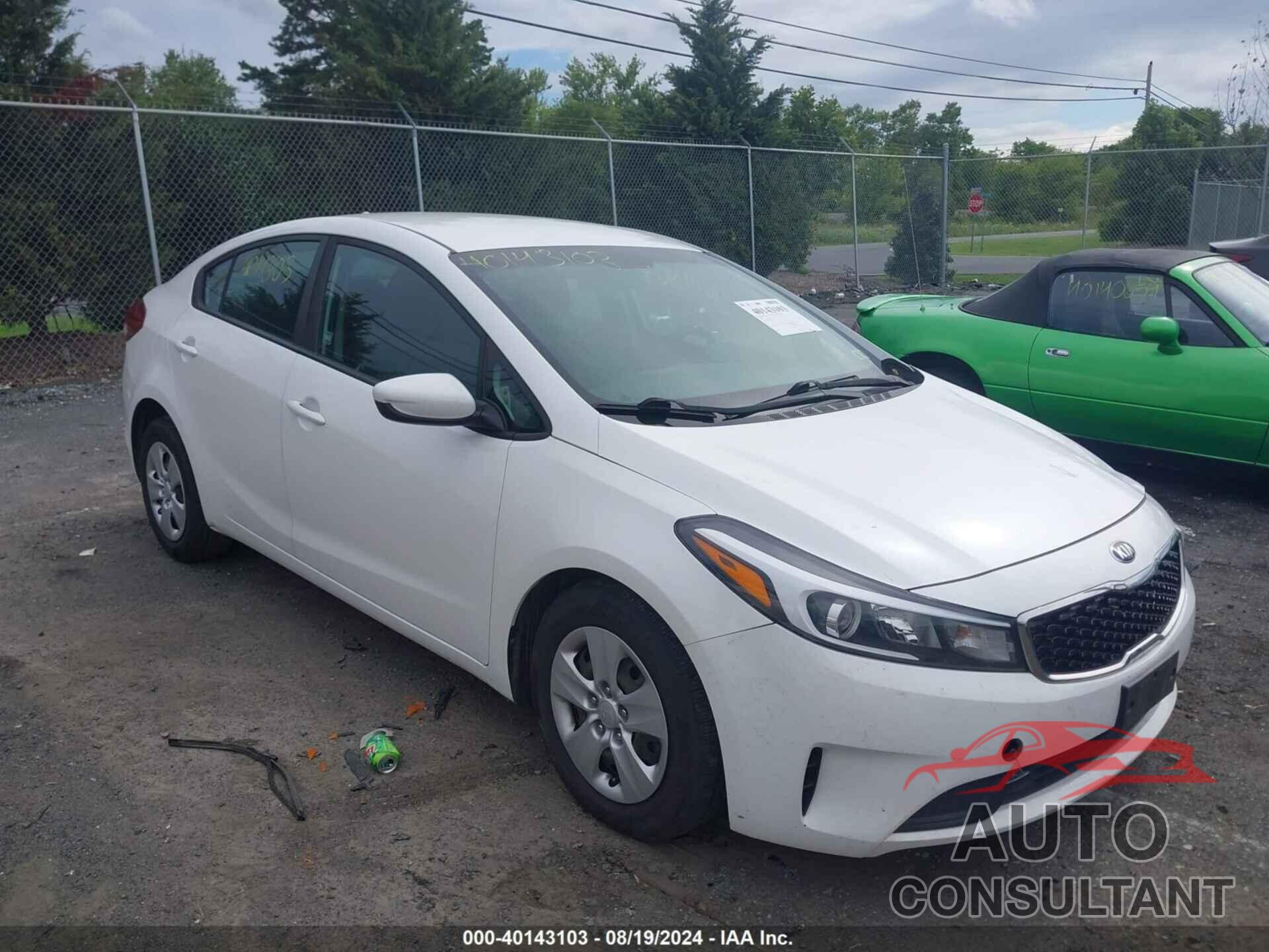KIA FORTE 2018 - 3KPFL4A76JE260691