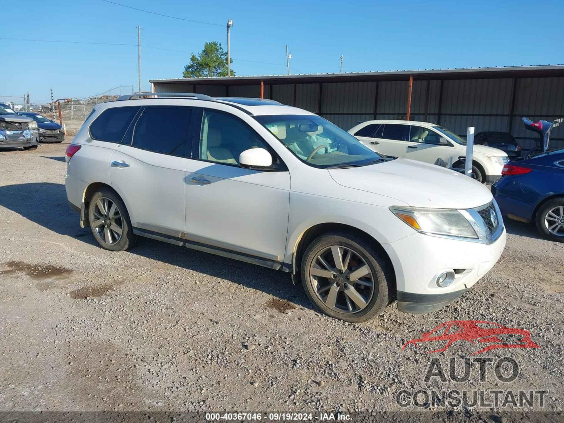 NISSAN PATHFINDER 2014 - 5N1AR2MN2EC680304