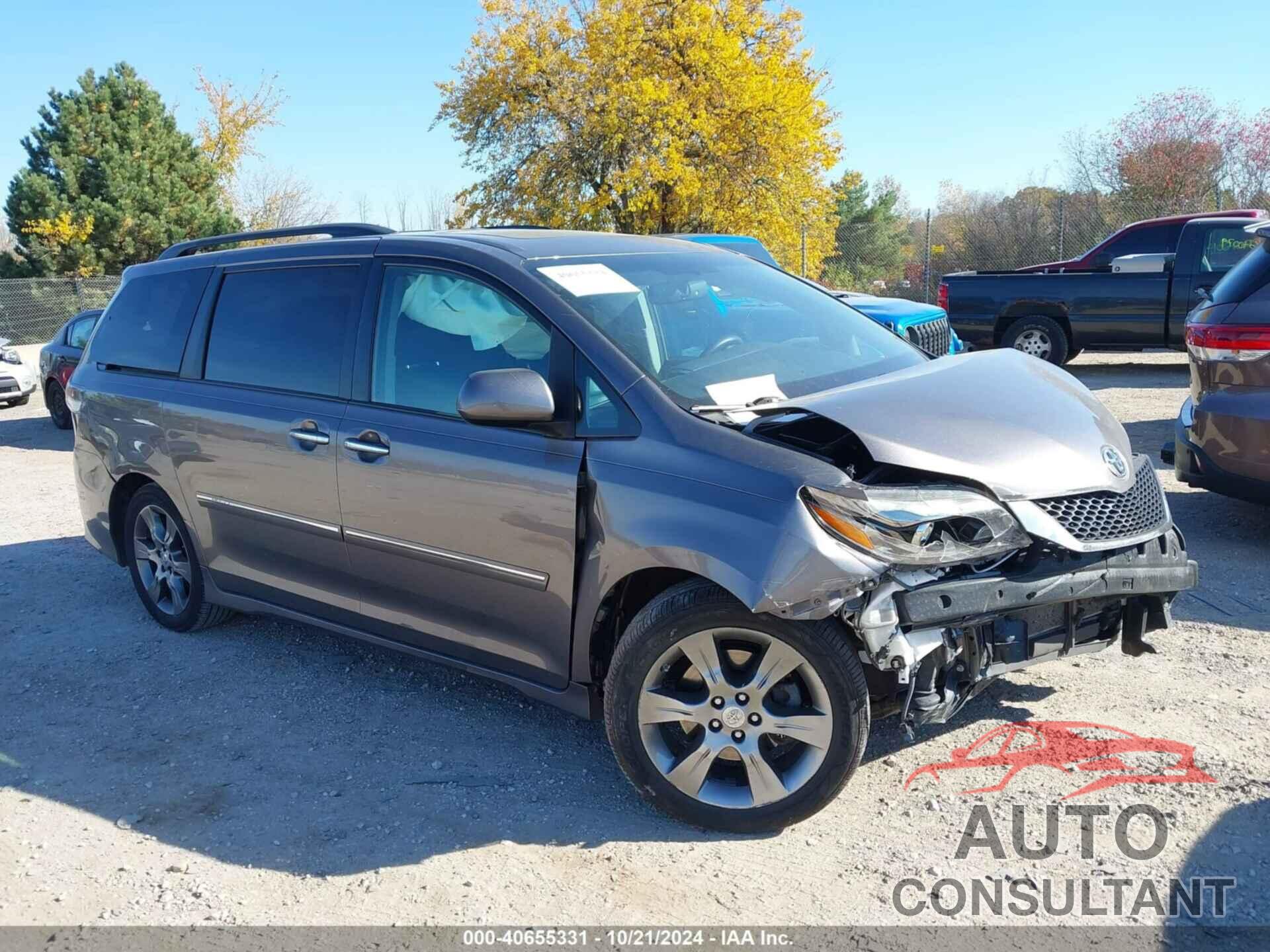 TOYOTA SIENNA 2016 - 5TDXK3DC4GS749454