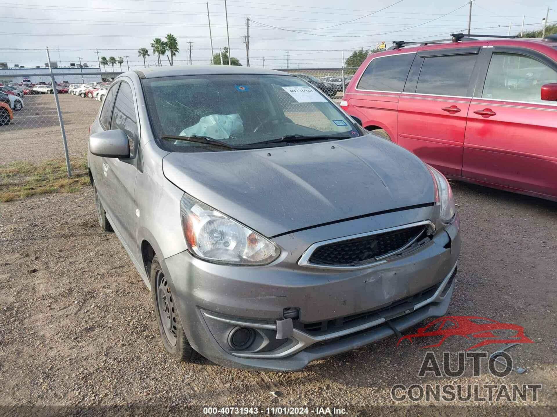 MITSUBISHI MIRAGE 2018 - ML32A3HJ7JH009868