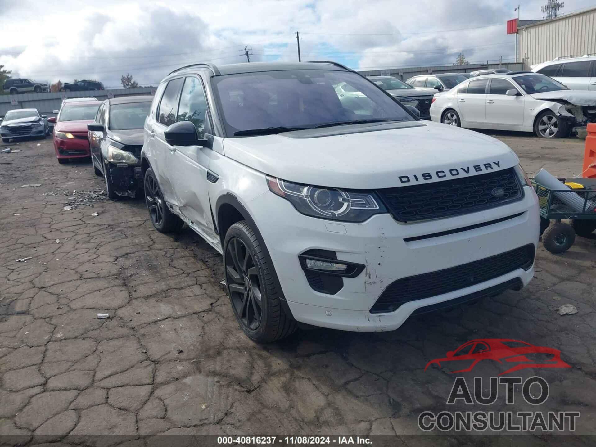 LAND ROVER DISCOVERY SPORT 2017 - SALCT2BG1HH712727
