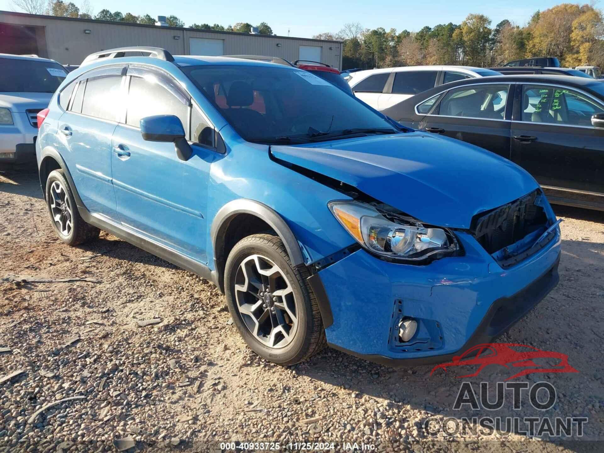 SUBARU CROSSTREK 2016 - JF2GPABC0G8283195