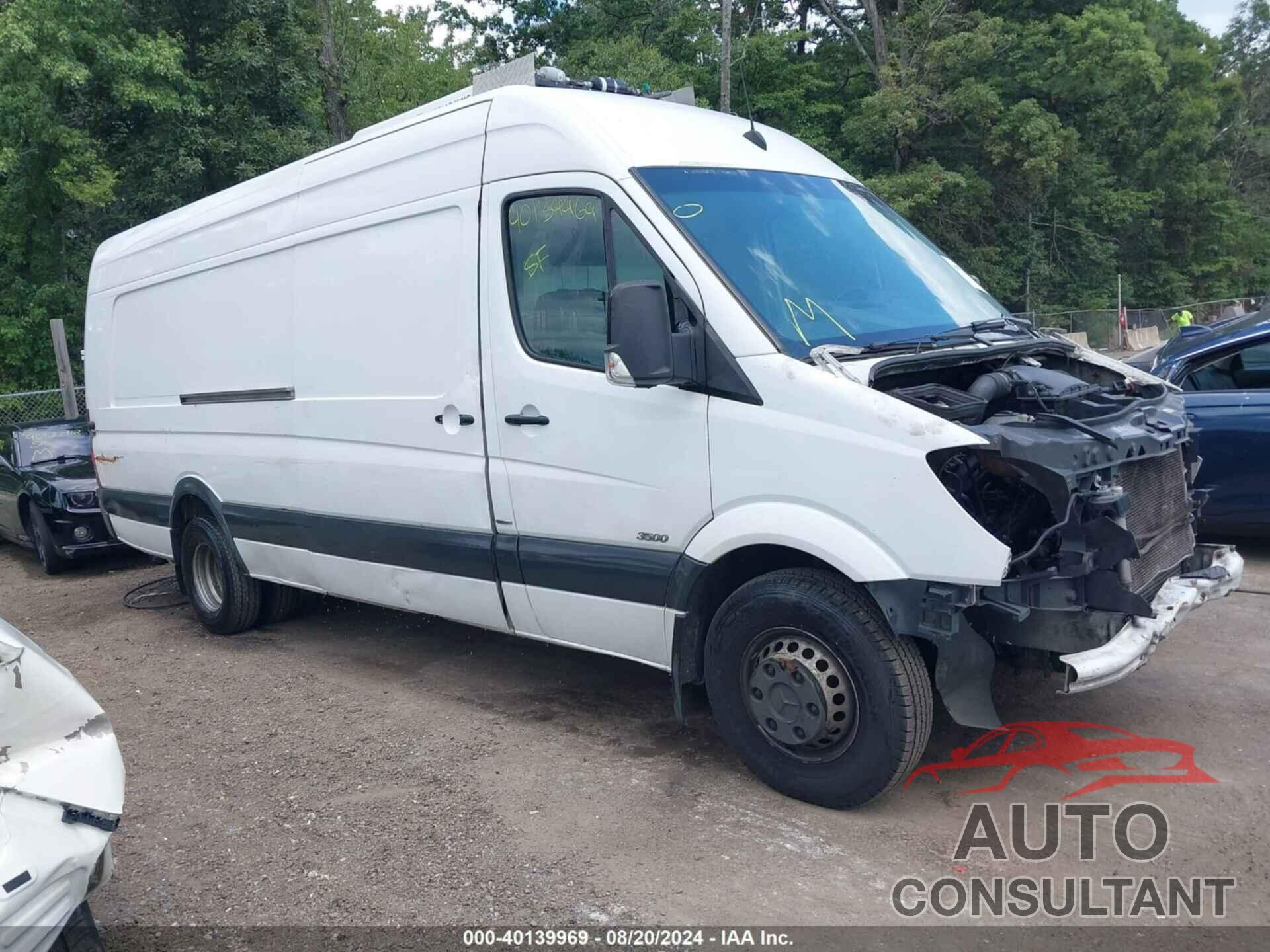 MERCEDES-BENZ SPRINTER 3500 2013 - WD3PF4CC0D5752276