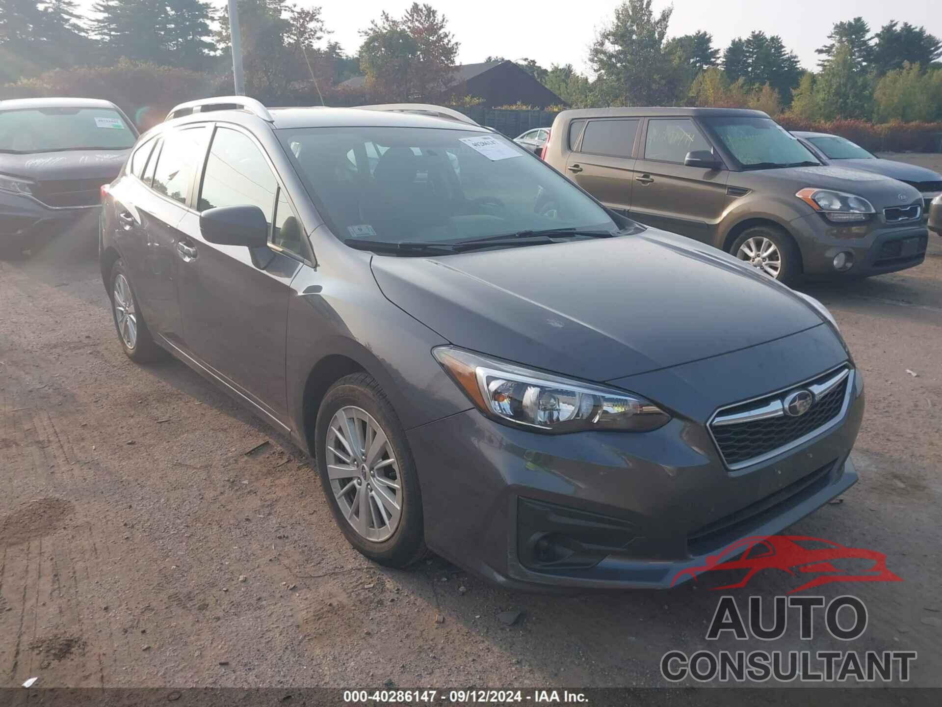 SUBARU IMPREZA 2018 - 4S3GTAB67J3733479