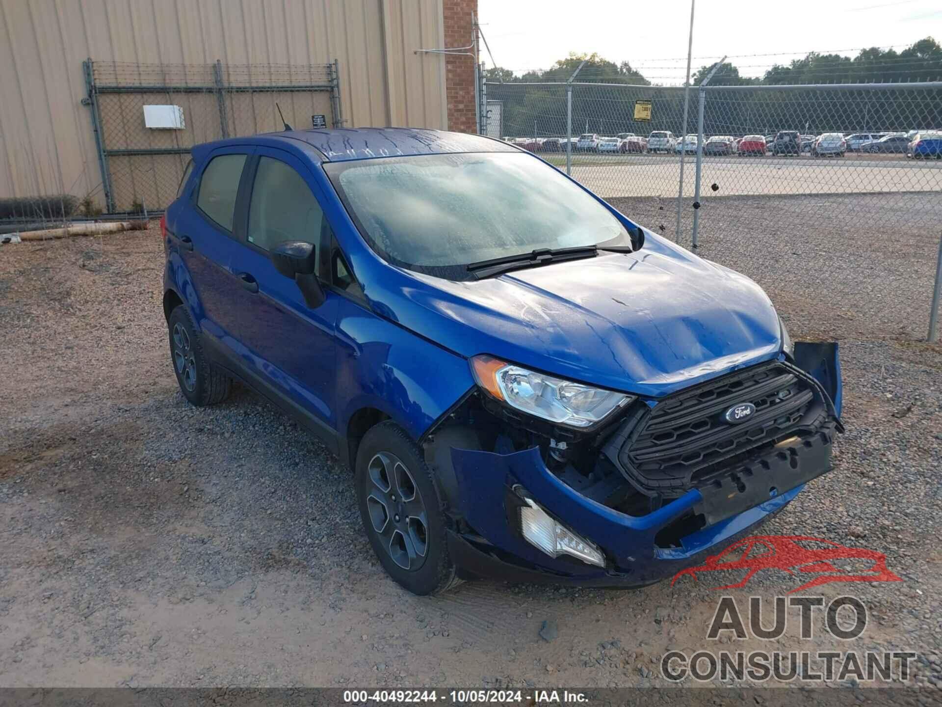 FORD ECOSPORT 2020 - MAJ3S2FE2LC391151