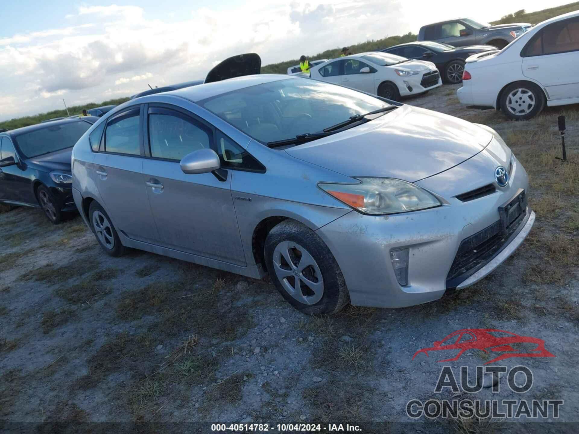 TOYOTA PRIUS 2013 - JTDKN3DU9D5608861
