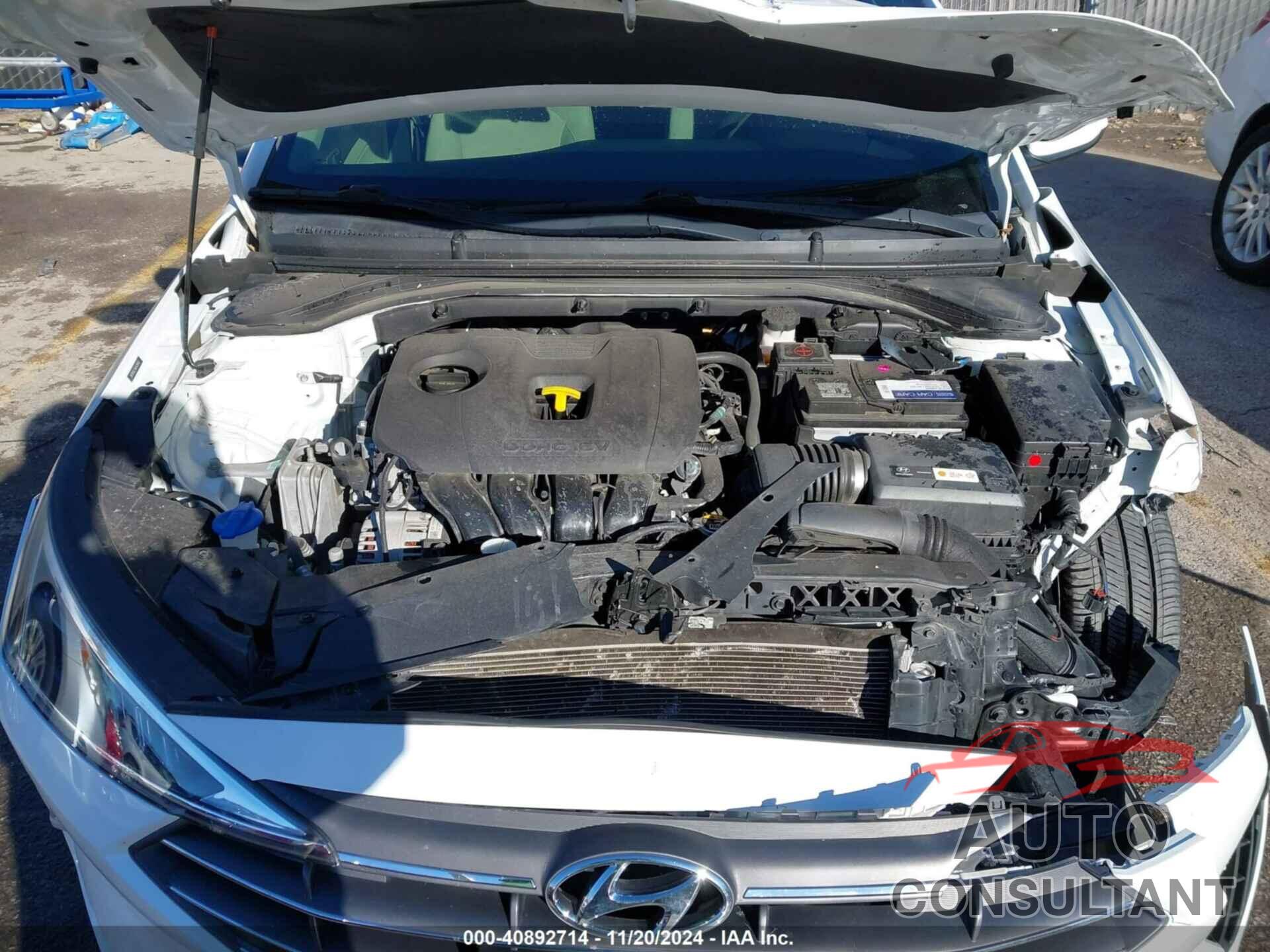 HYUNDAI ELANTRA 2019 - 5NPD84LF4KH439497