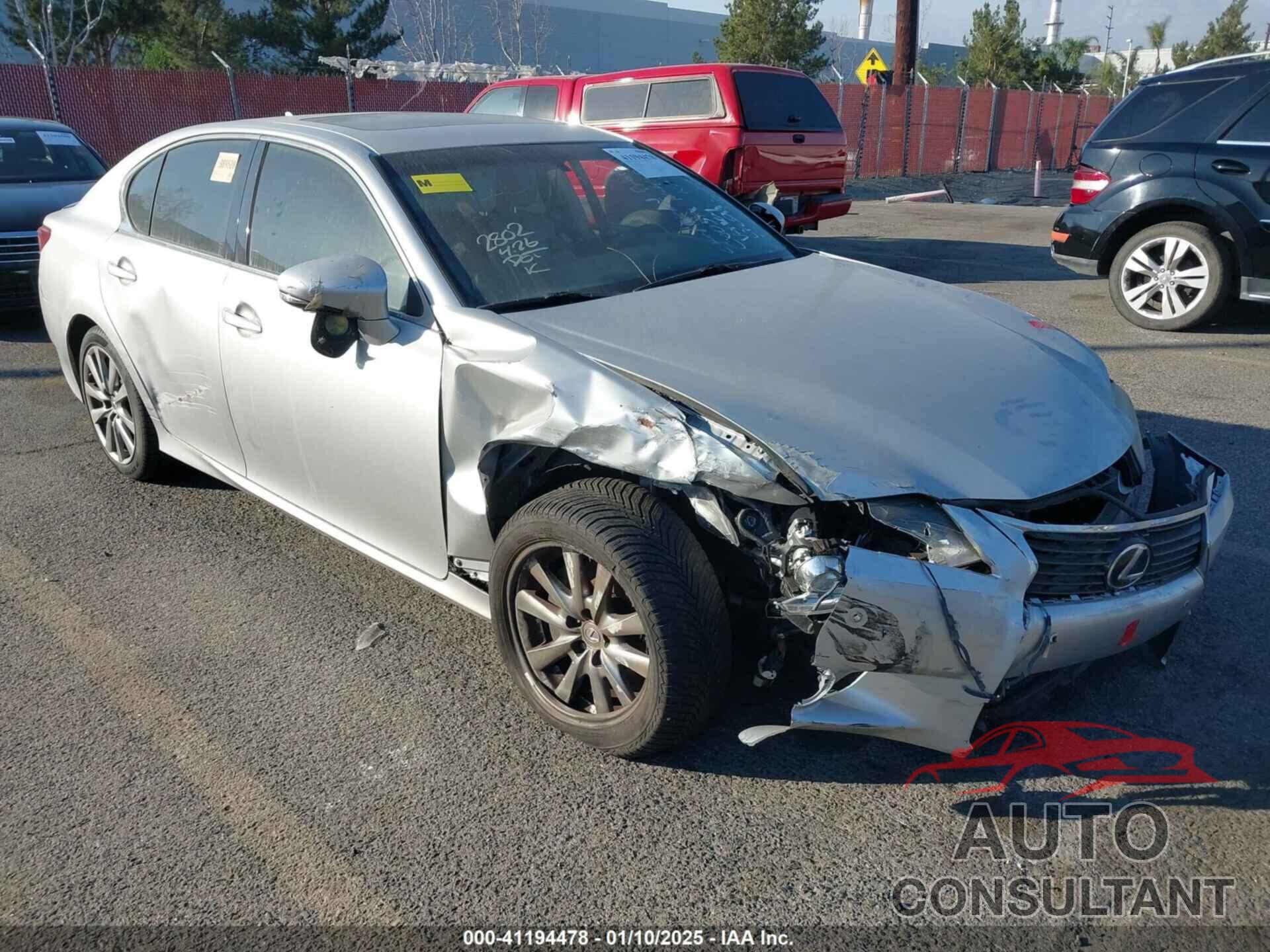 LEXUS GS 350 2013 - JTHBE1BL3D5026185
