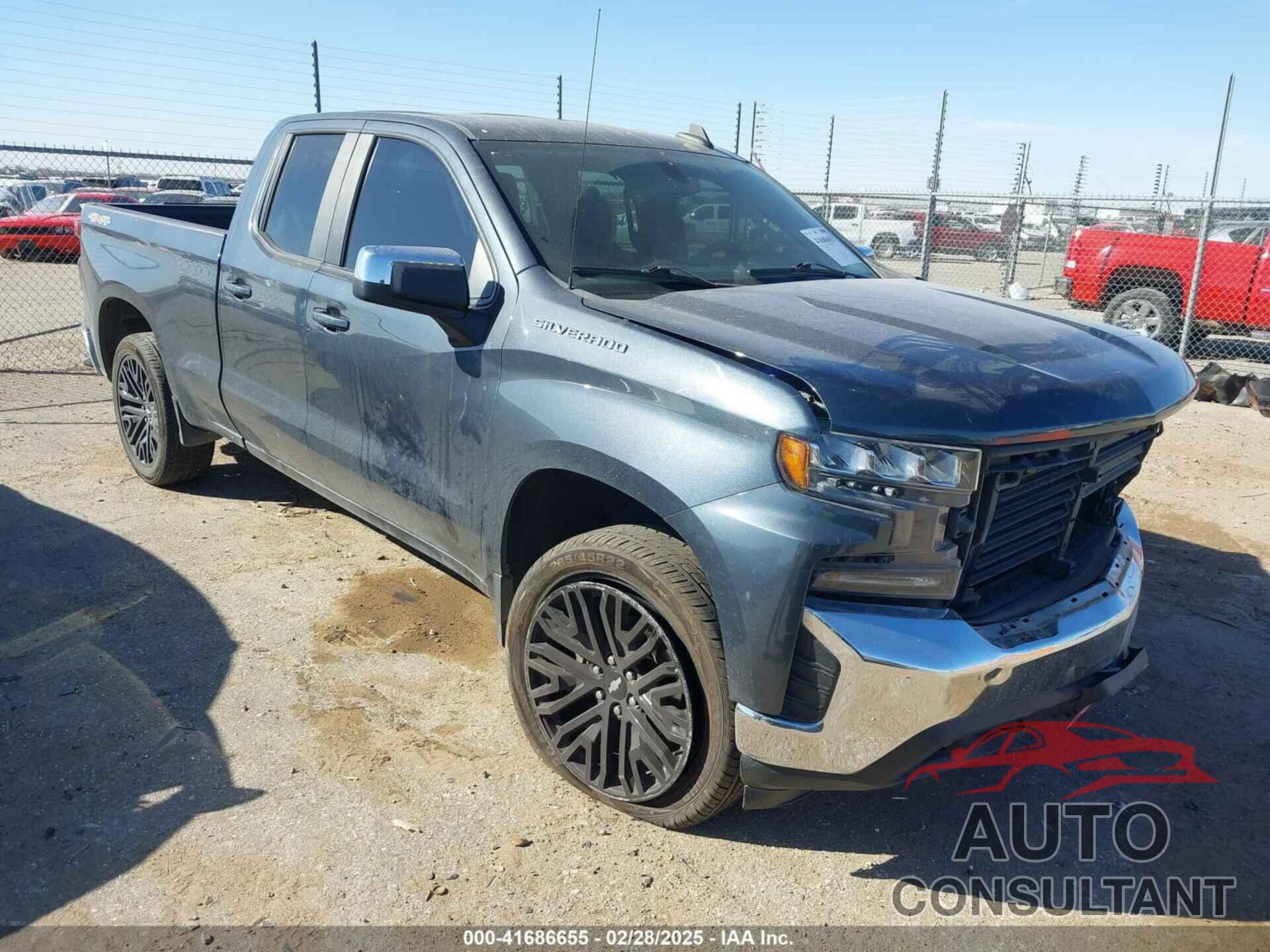 CHEVROLET SILVERADO 1500 2020 - 1GCRYDED9LZ232602