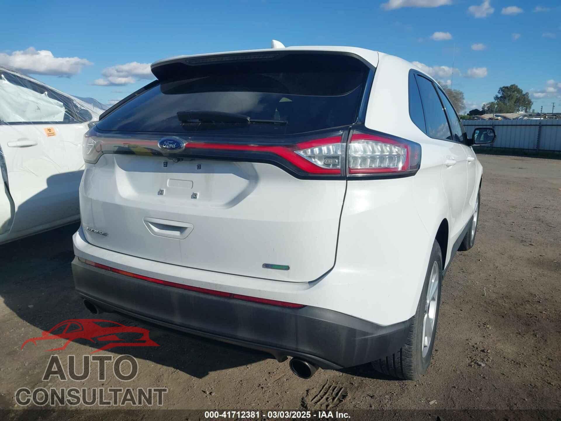 FORD EDGE 2017 - 2FMPK3G99HBC65391
