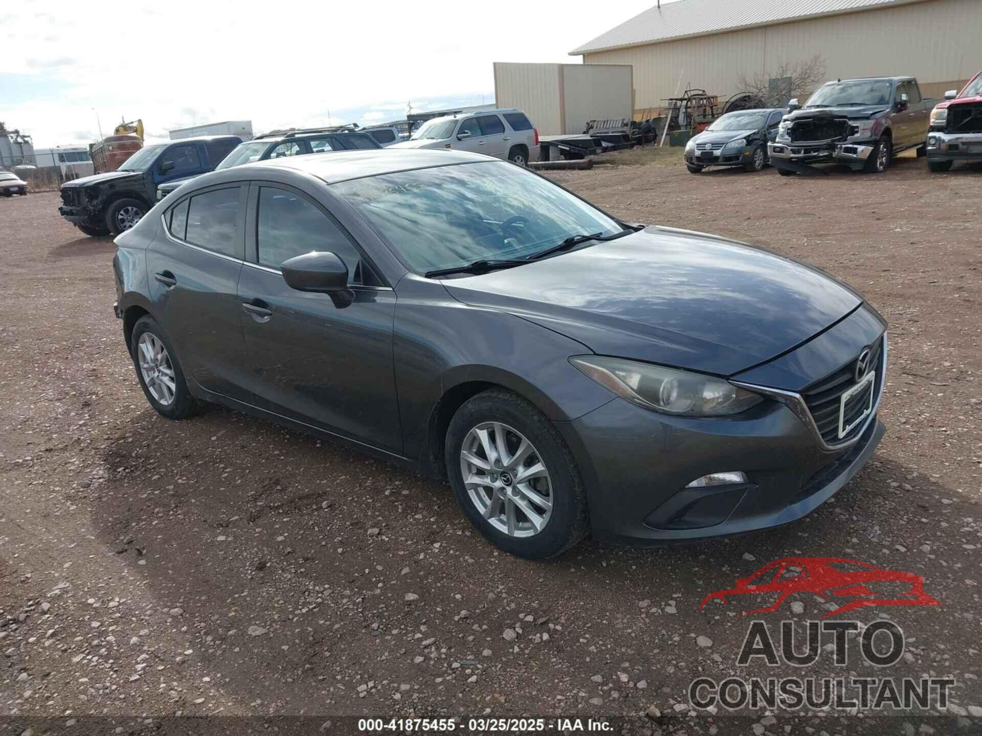 MAZDA MAZDA3 2014 - JM1BM1W72E1109326