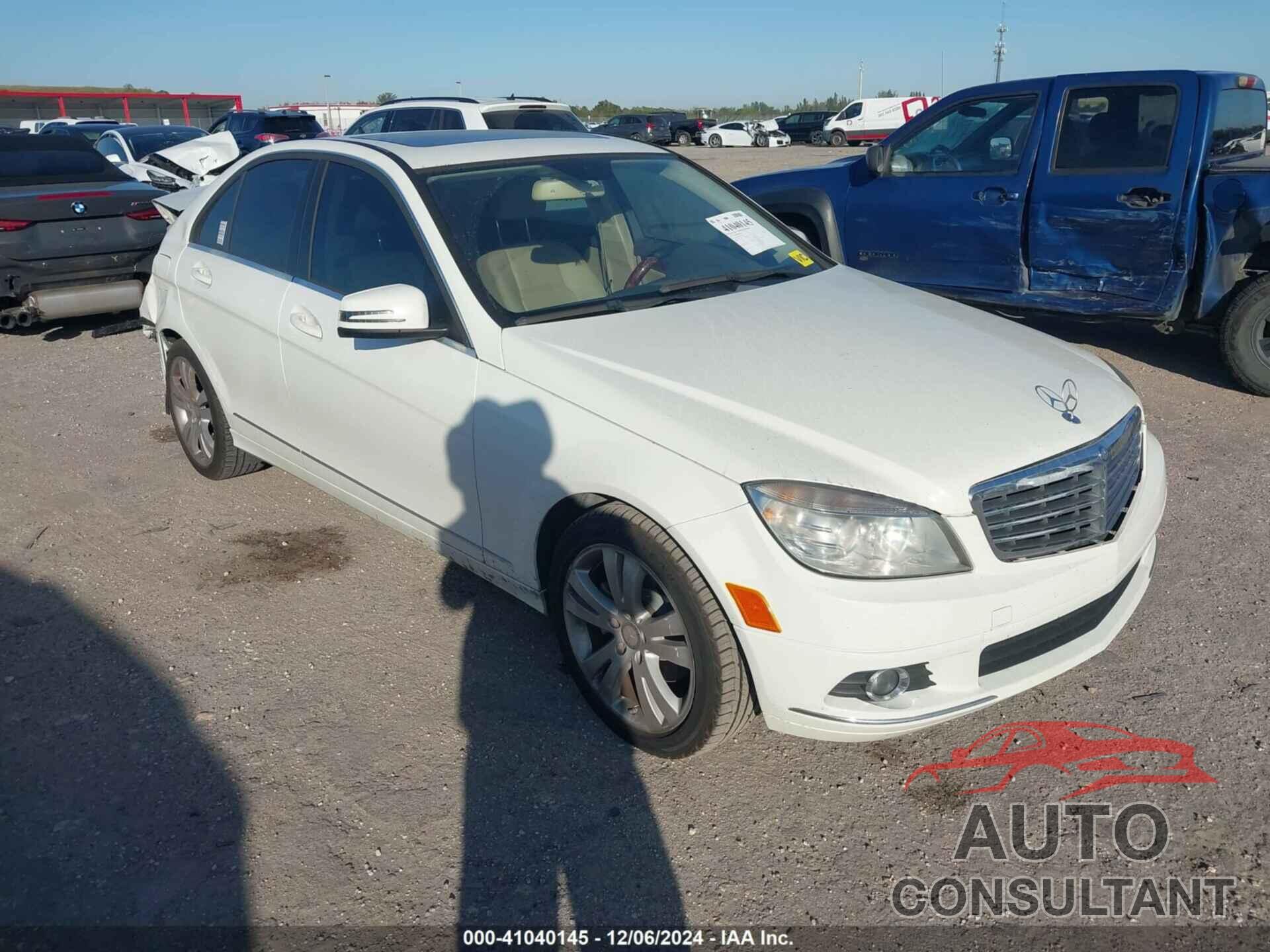 MERCEDES-BENZ C 300 2011 - WDDGF5EB5BR170458
