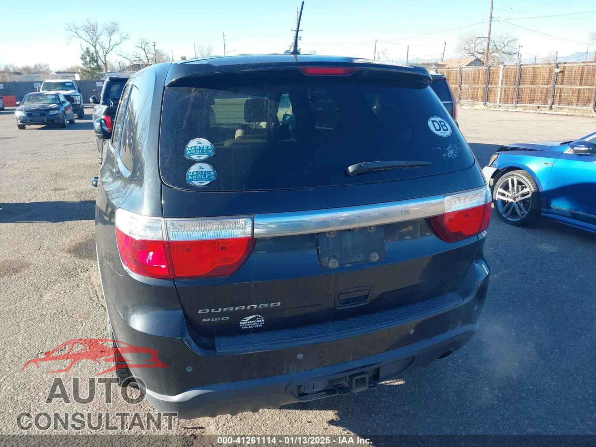 DODGE DURANGO 2013 - 1C4RDJAG8DC617731
