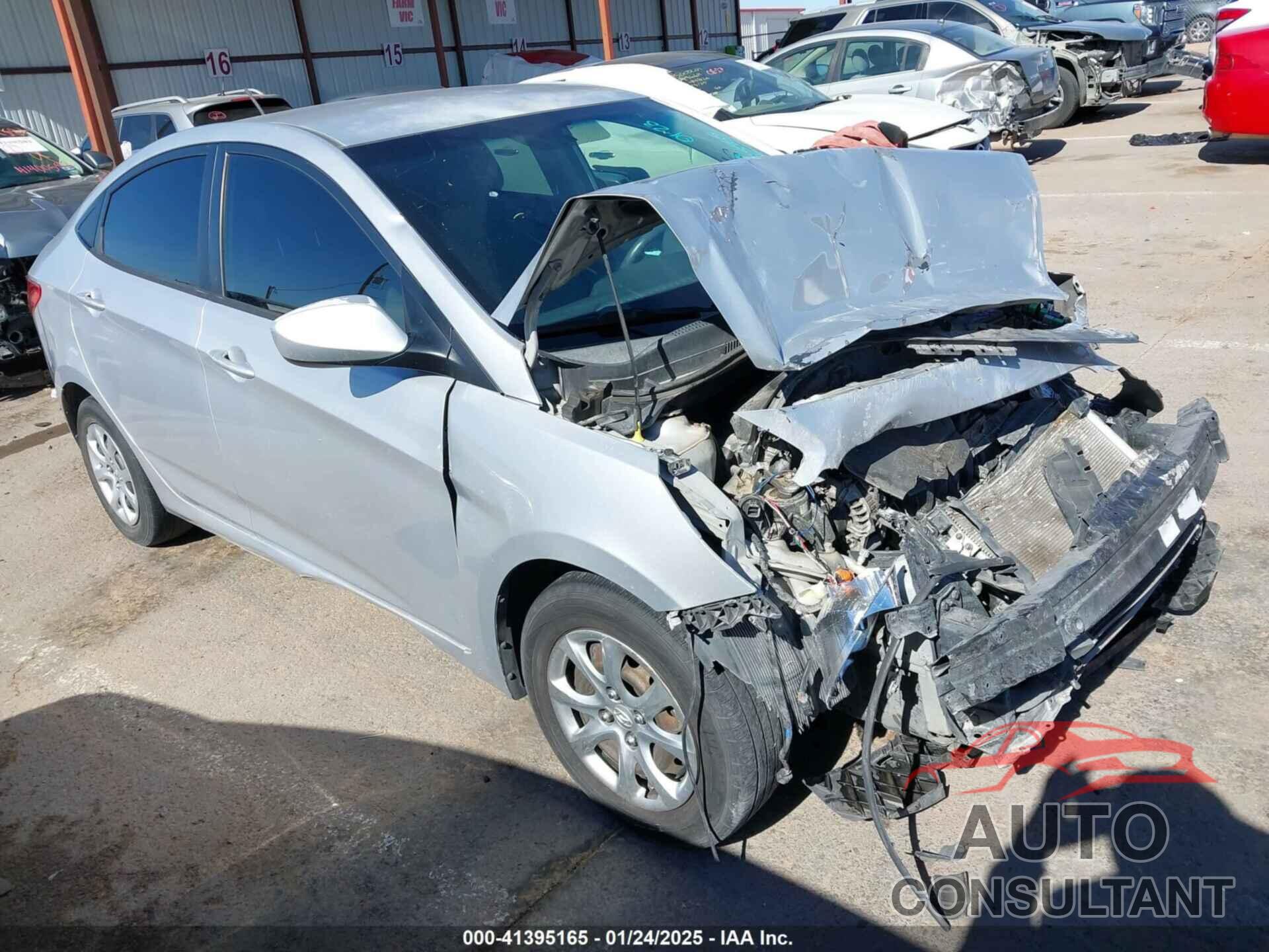 HYUNDAI ACCENT 2013 - KMHCT4AEXDU536115