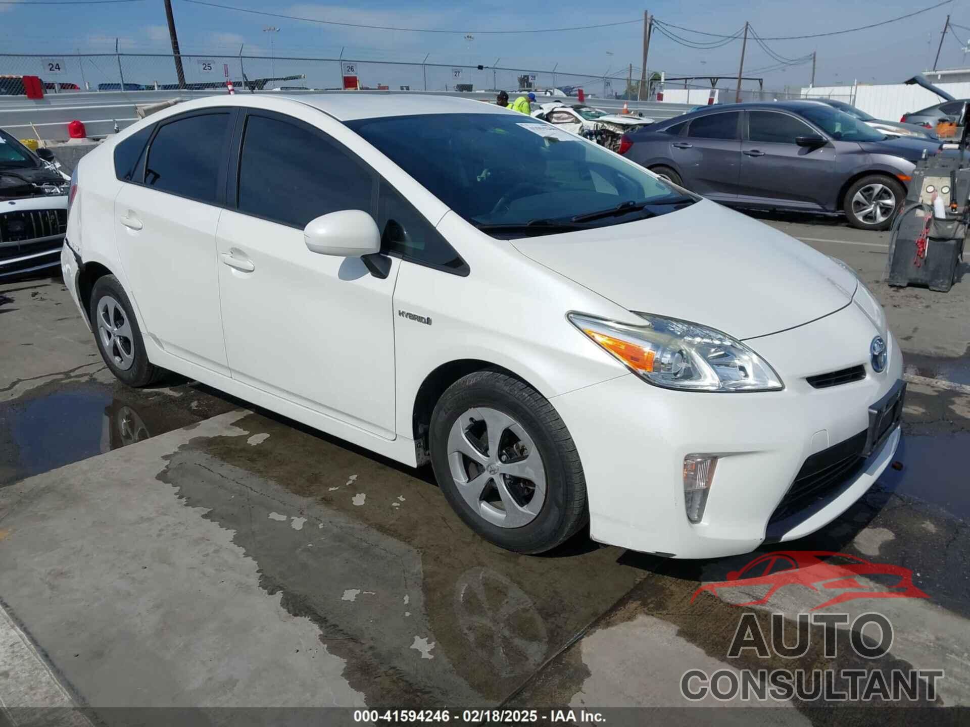 TOYOTA PRIUS 2013 - JTDKN3DU8D5549091