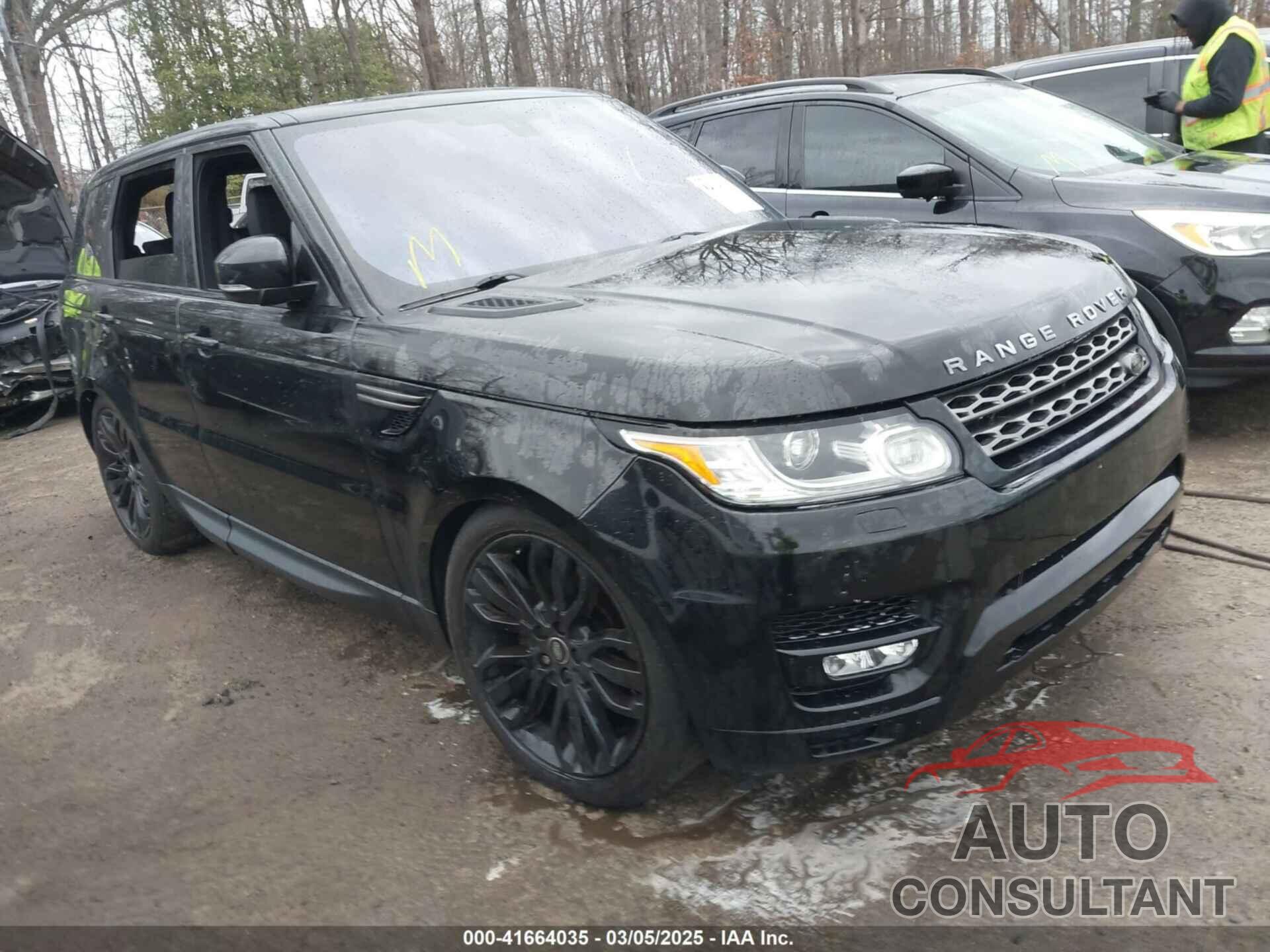 LAND ROVER RANGE ROVER SPORT 2016 - SALWG2PF6GA107577