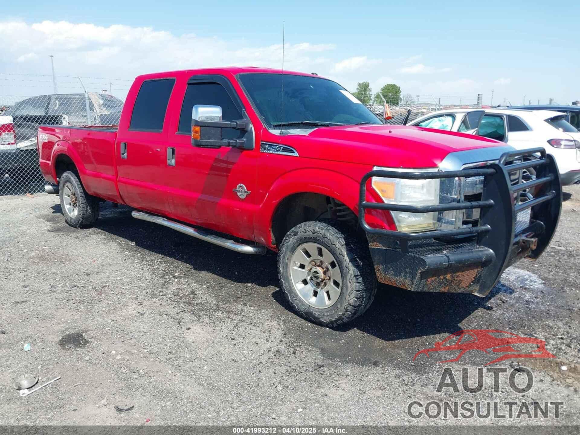 FORD F-250 2011 - 1FT7W2BTXBEB86832