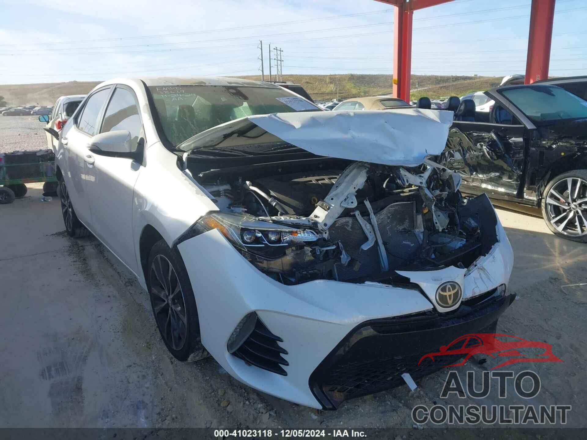 TOYOTA COROLLA 2017 - 5YFBURHE8HP603751