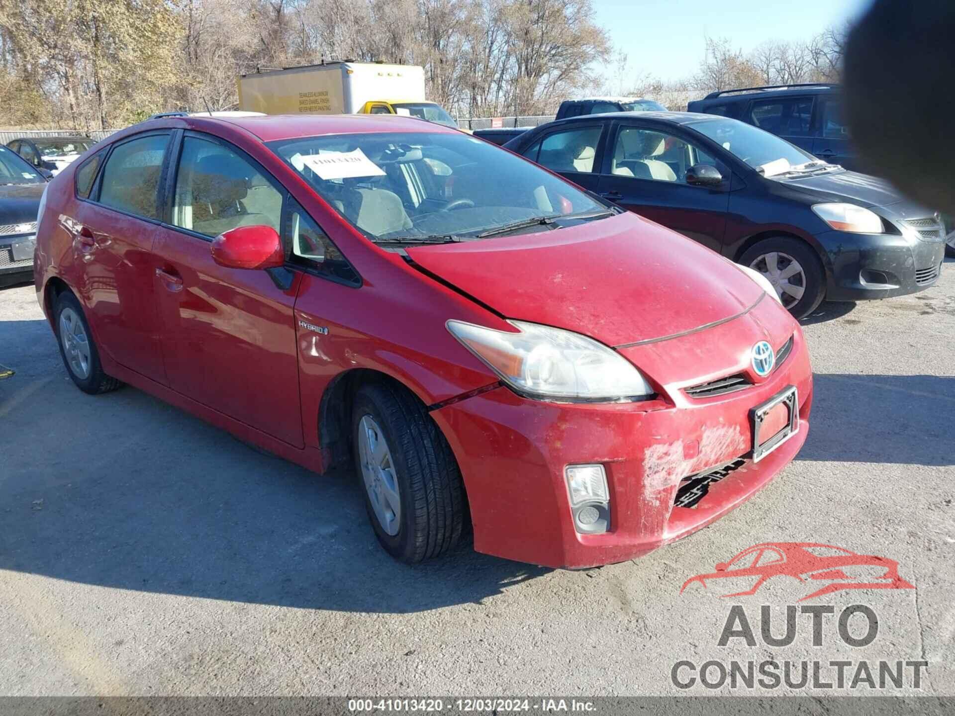 TOYOTA PRIUS 2010 - JTDKN3DU9A0114251