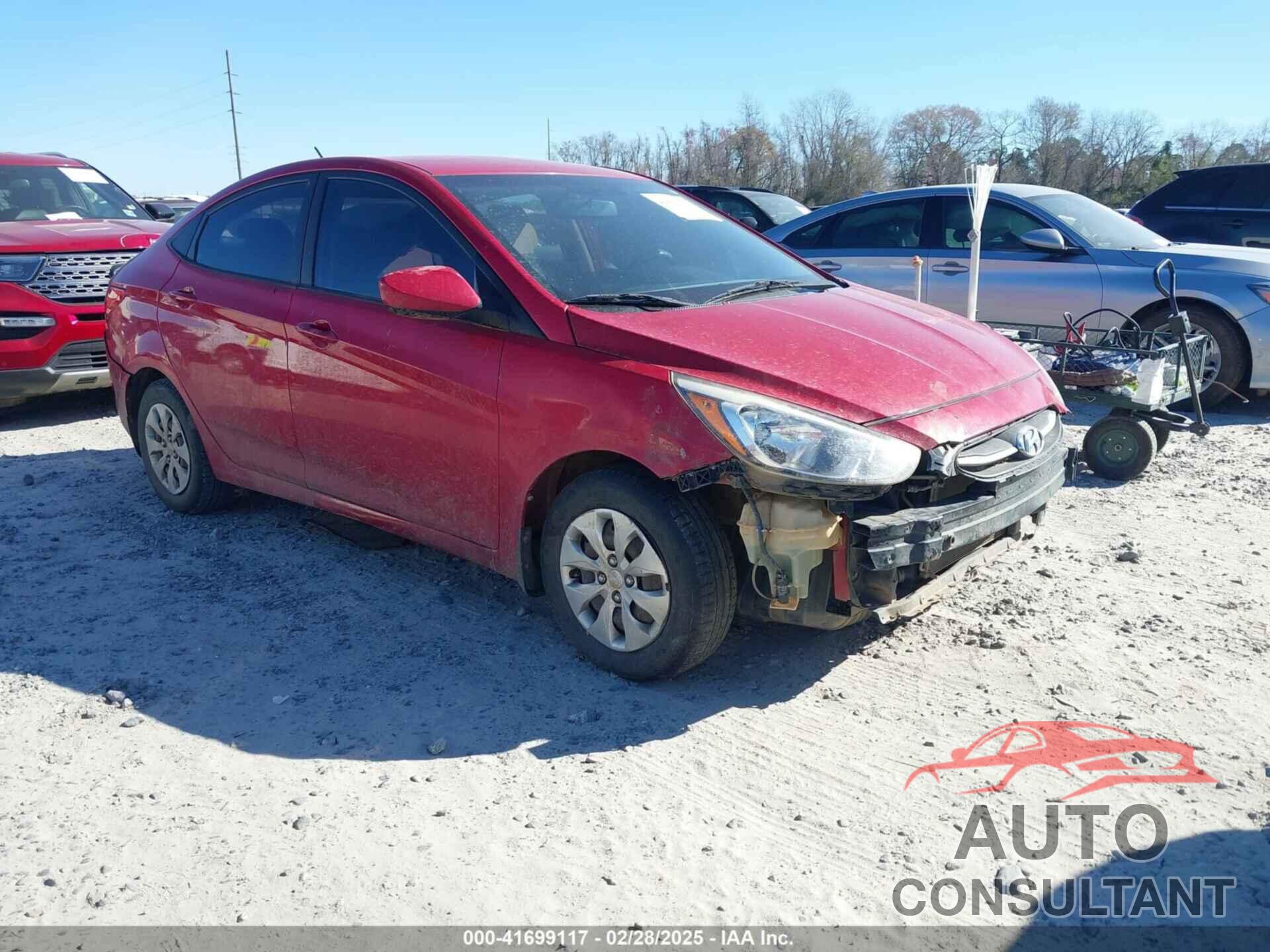 HYUNDAI ACCENT 2016 - KMHCT4AE8GU111173