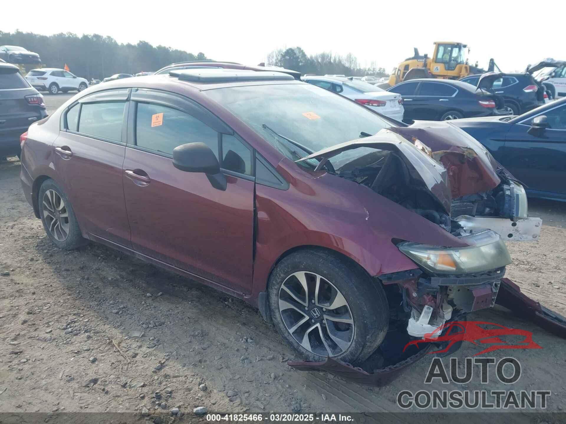 HONDA CIVIC 2013 - 2HGFB2F8XDH559040