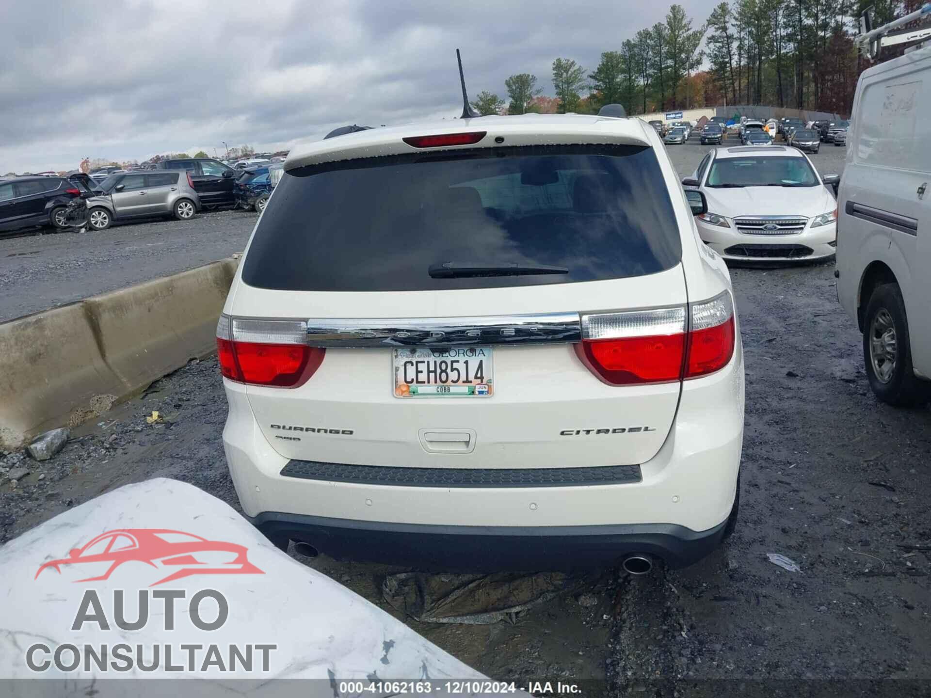 DODGE DURANGO 2011 - 1D4SE5GT0BC661443