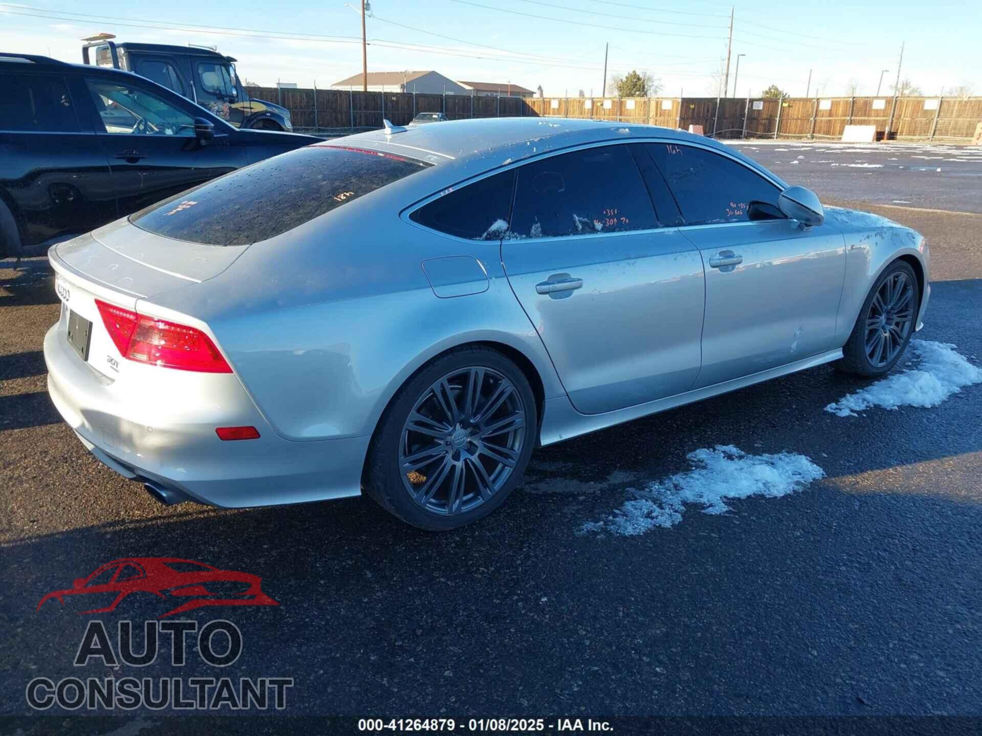 AUDI A7 2012 - WAUSGAFC5CN020745