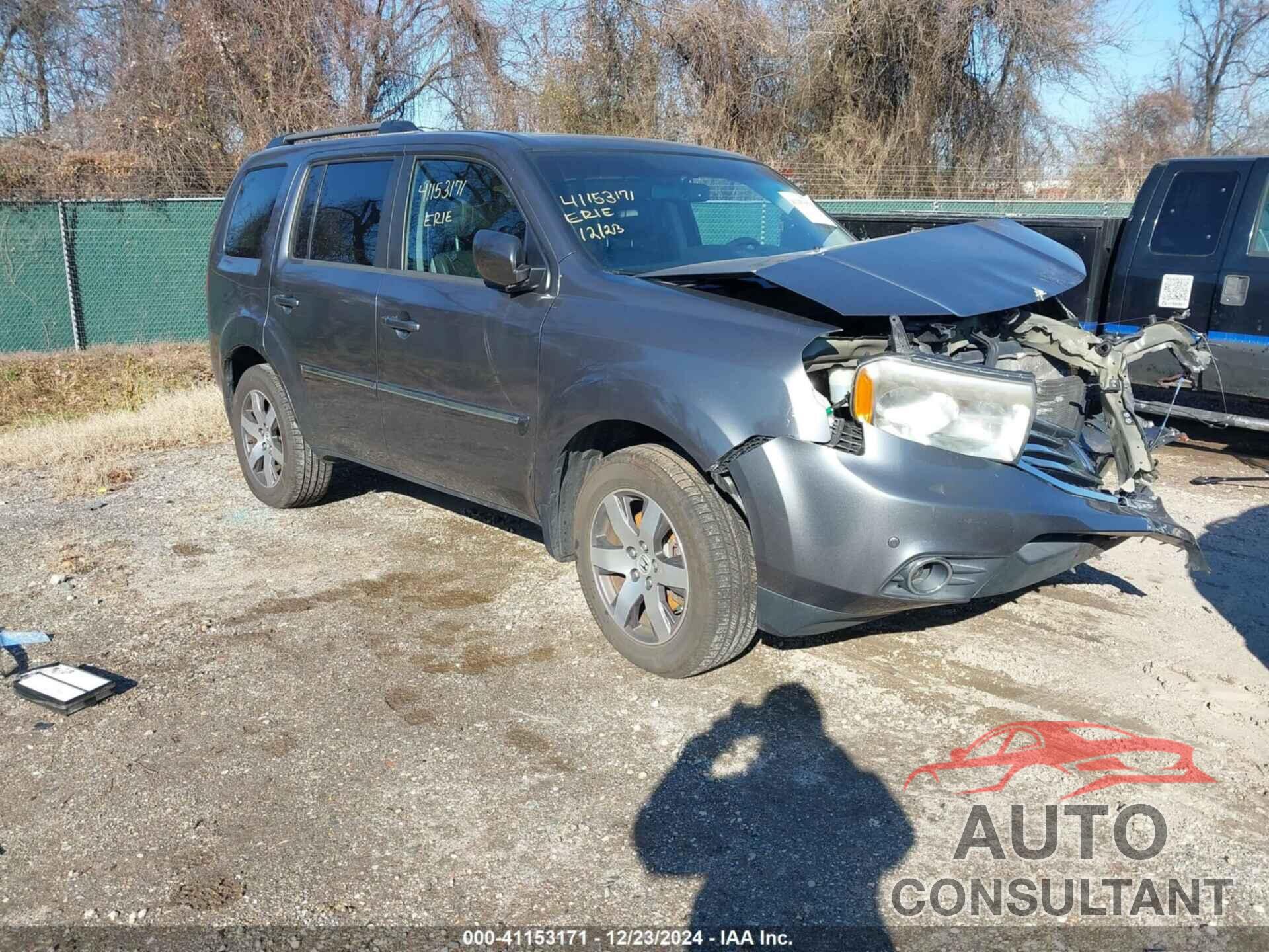 HONDA PILOT 2013 - 5FNYF4H9XDB001482