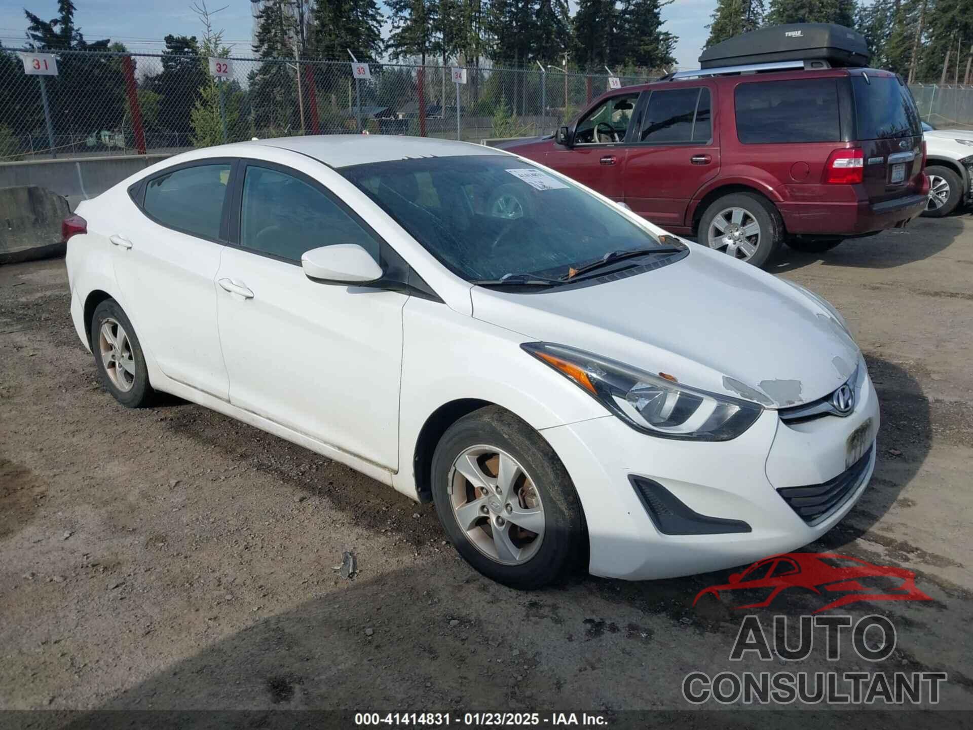 HYUNDAI ELANTRA 2015 - 5NPDH4AE4FH572390