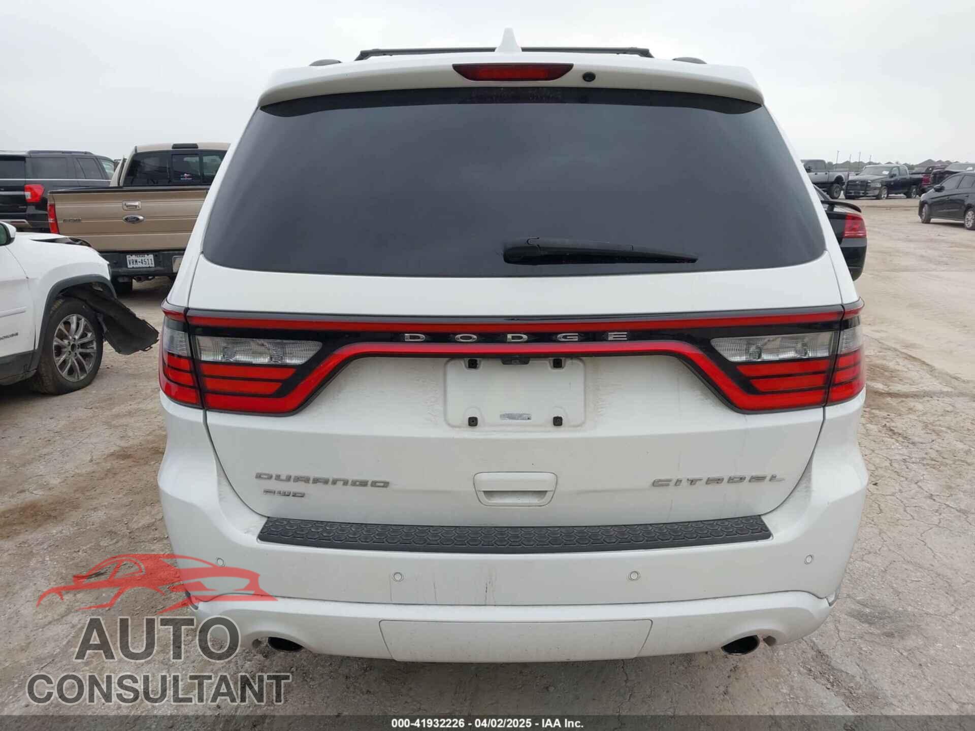 DODGE DURANGO 2017 - 1C4RDJEG1HC611706