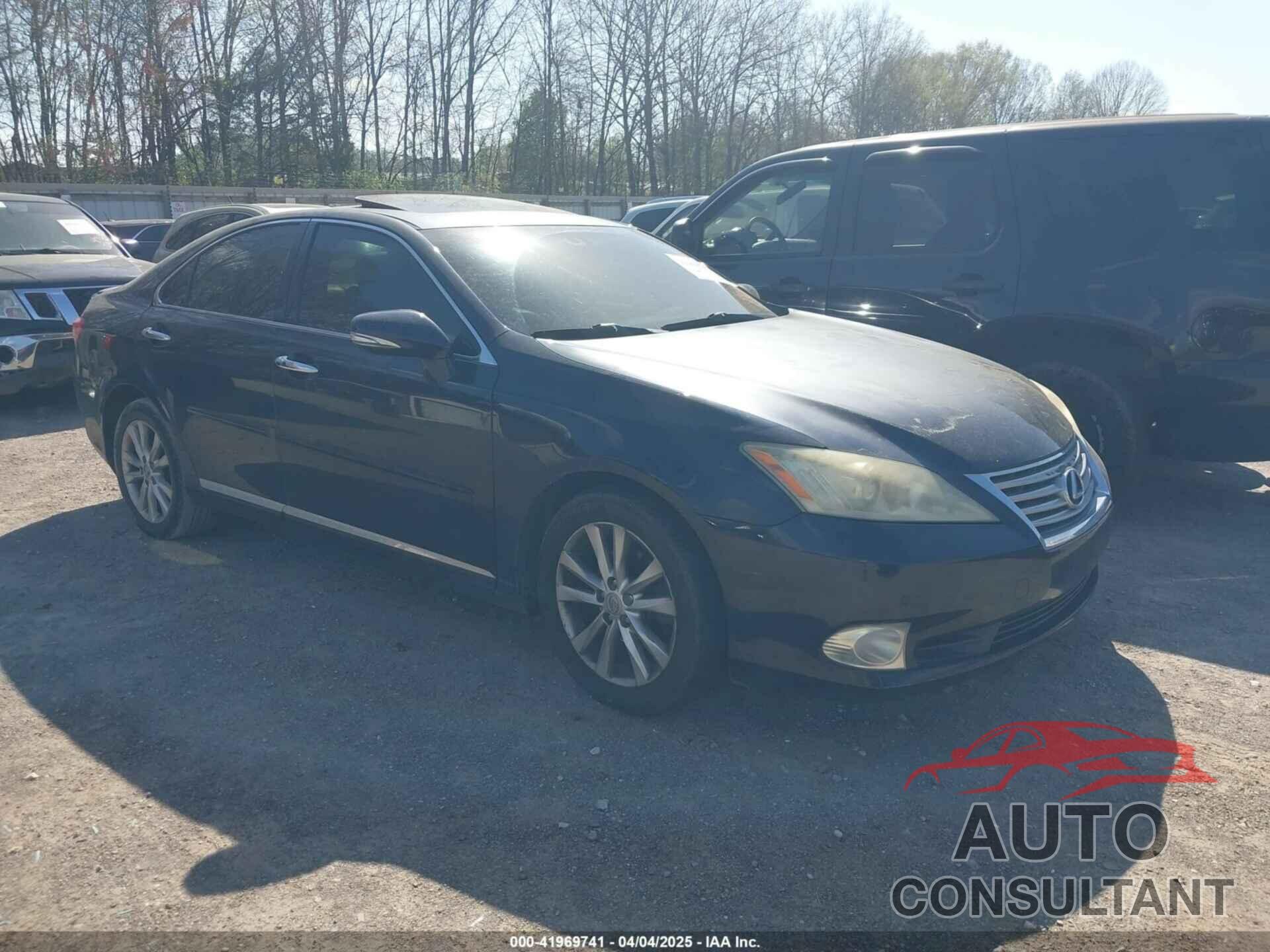 LEXUS ES 350 2010 - JTHBK1EG3A2395309
