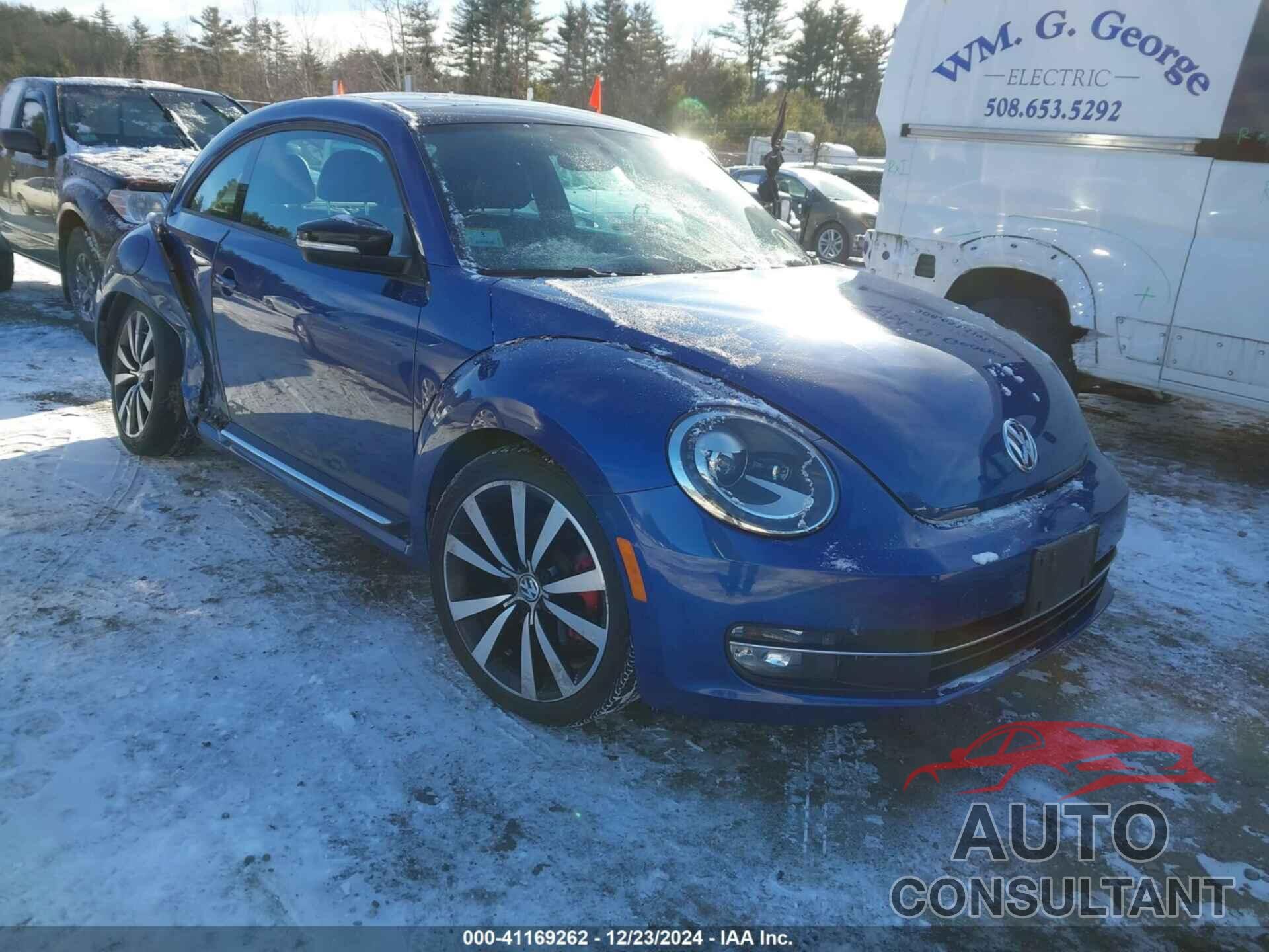 VOLKSWAGEN BEETLE 2013 - 3VW4A7AT4DM614162