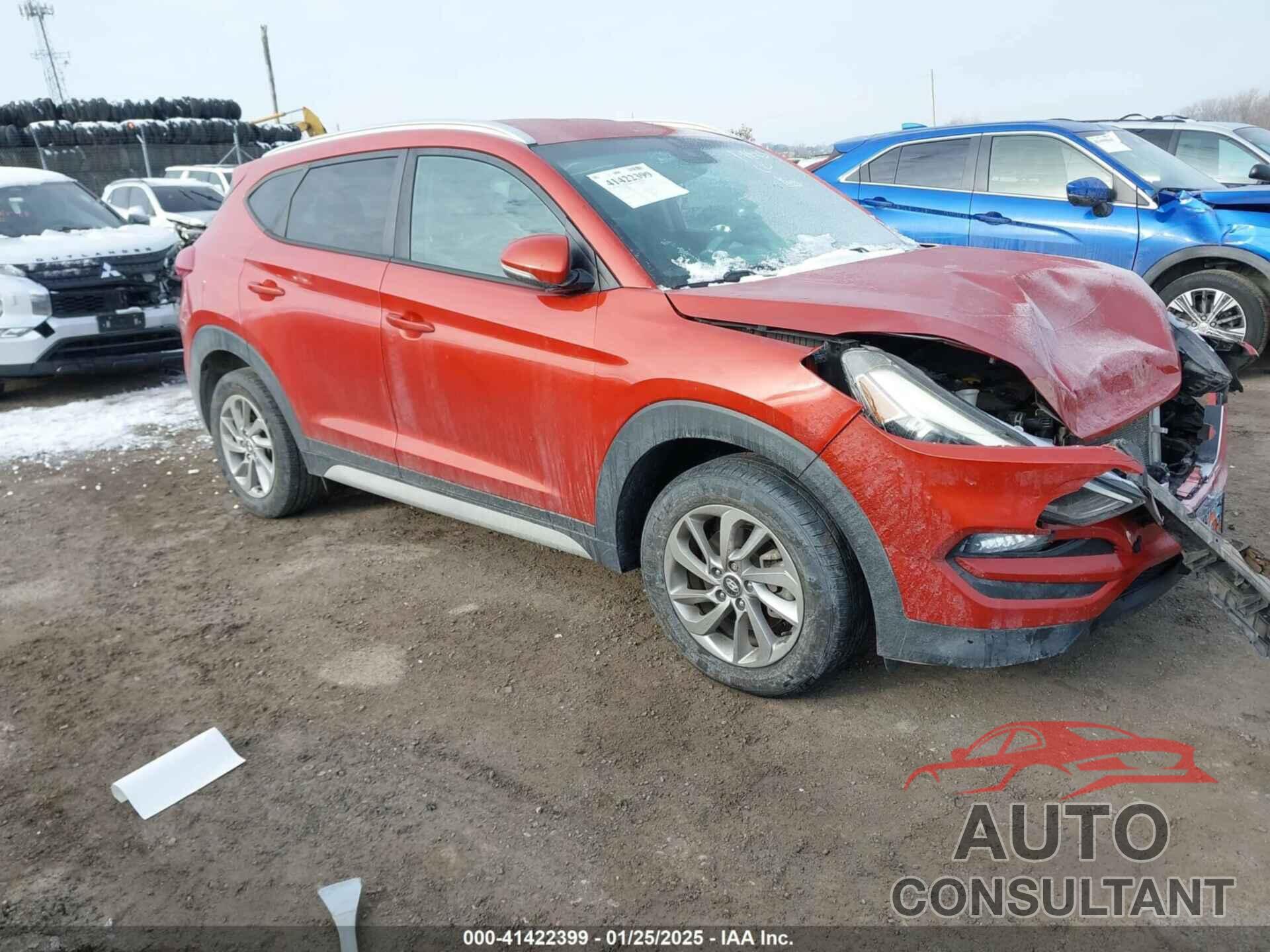 HYUNDAI TUCSON 2017 - KM8J3CA46HU406881