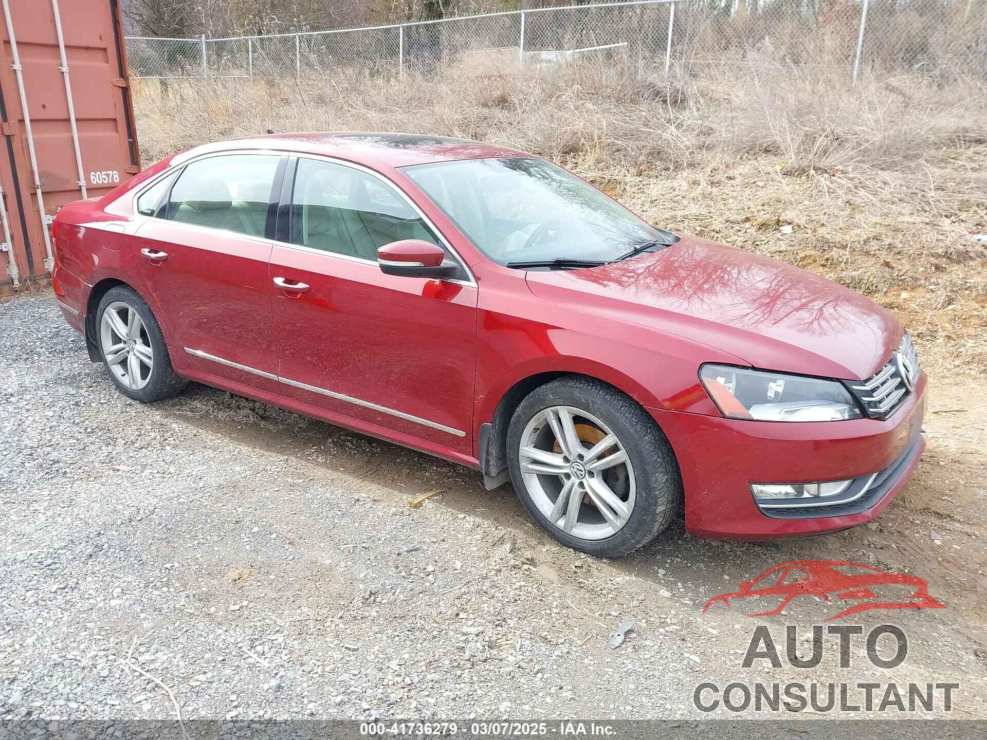 VOLKSWAGEN PASSAT 2015 - 1VWBV7A37FC057781