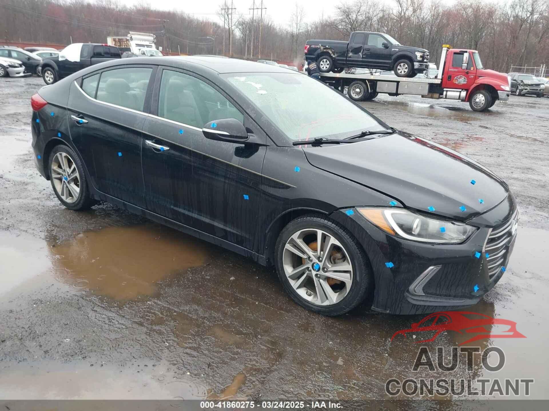 HYUNDAI ELANTRA 2017 - 5NPD84LFXHH106004