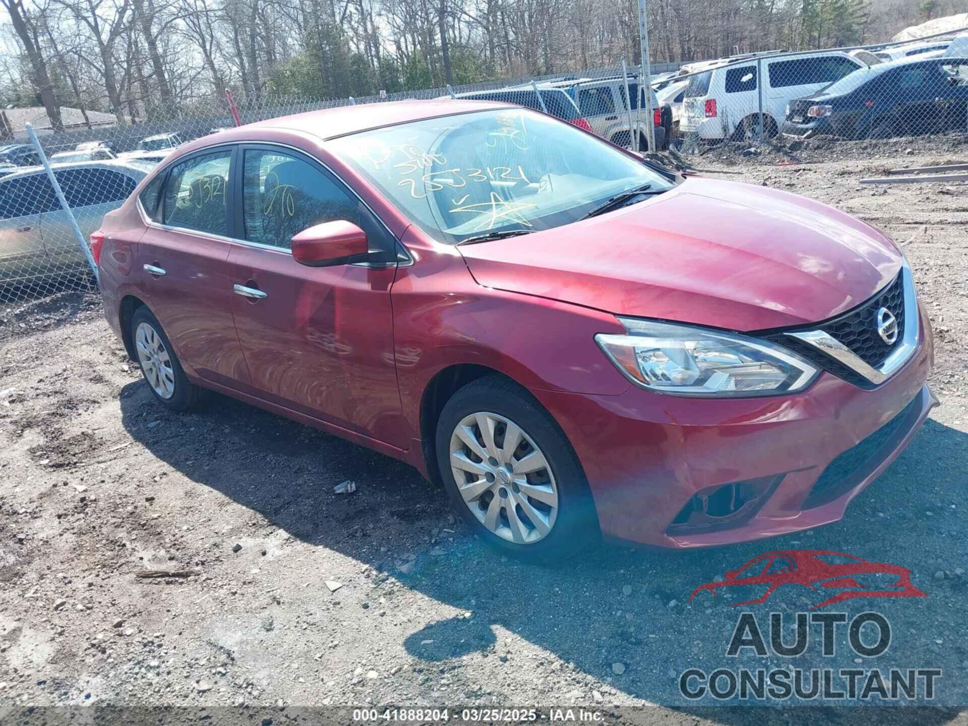 NISSAN SENTRA 2017 - 3N1AB7AP3HY337057
