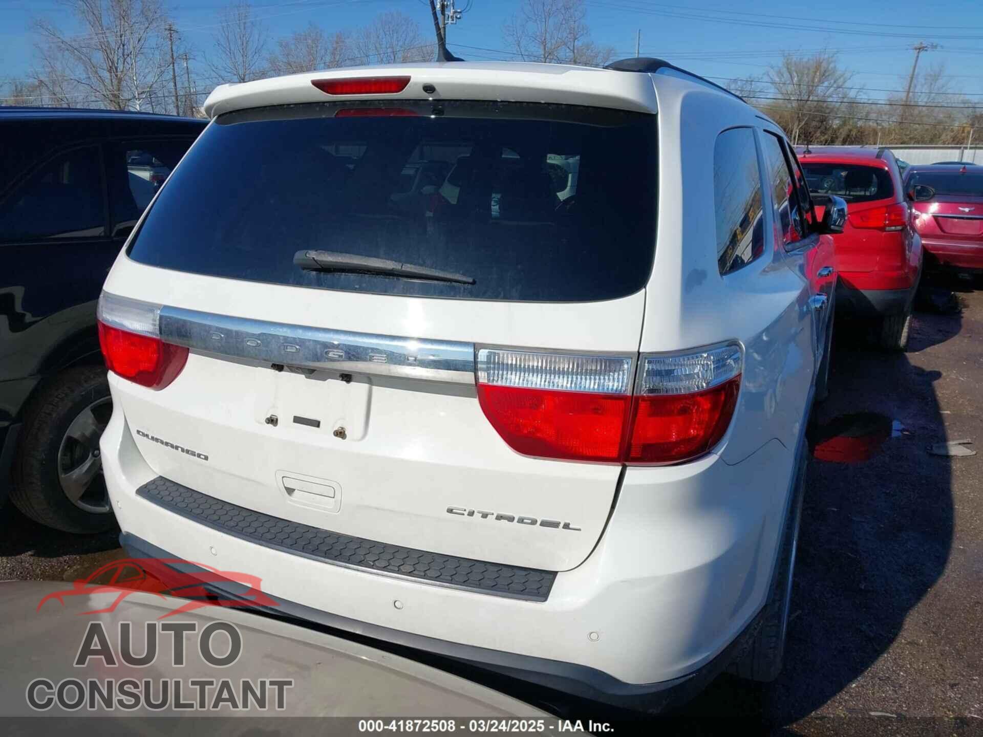 DODGE DURANGO 2012 - 1C4SDHET4CC180732