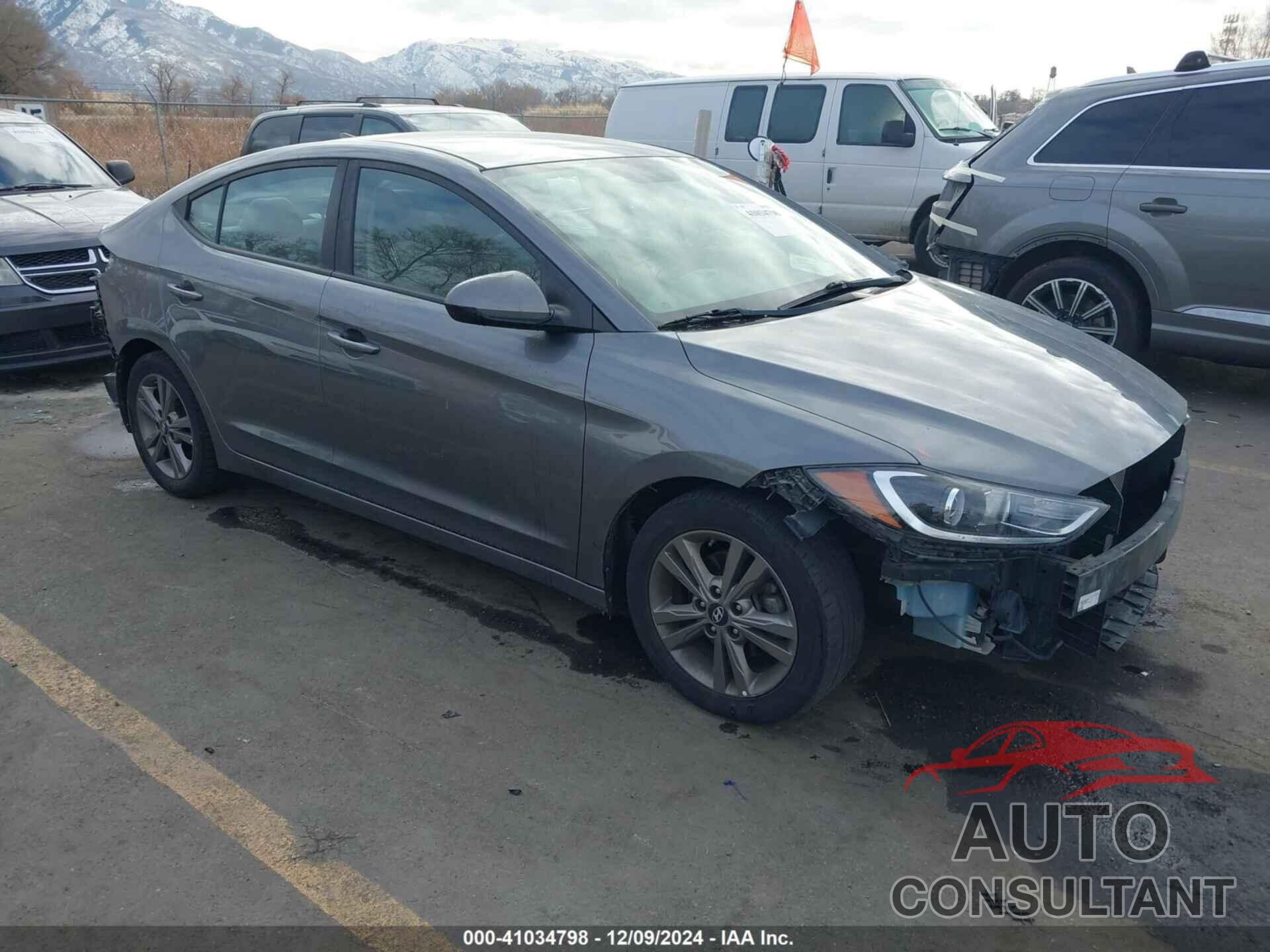 HYUNDAI ELANTRA 2018 - 5NPD84LFXJH288454